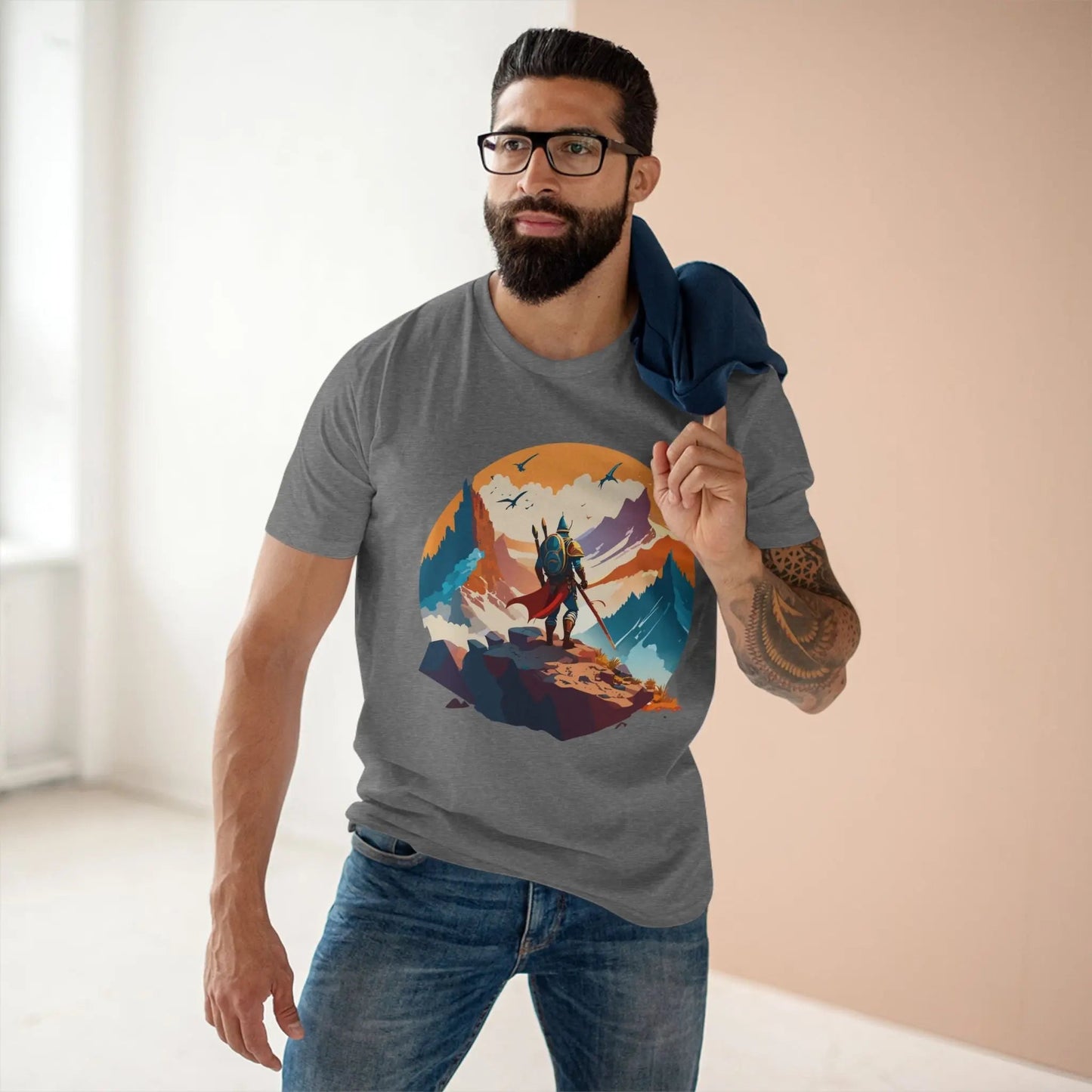 Adventures Graphic Unisex 100 Cotton Staple Tee 15