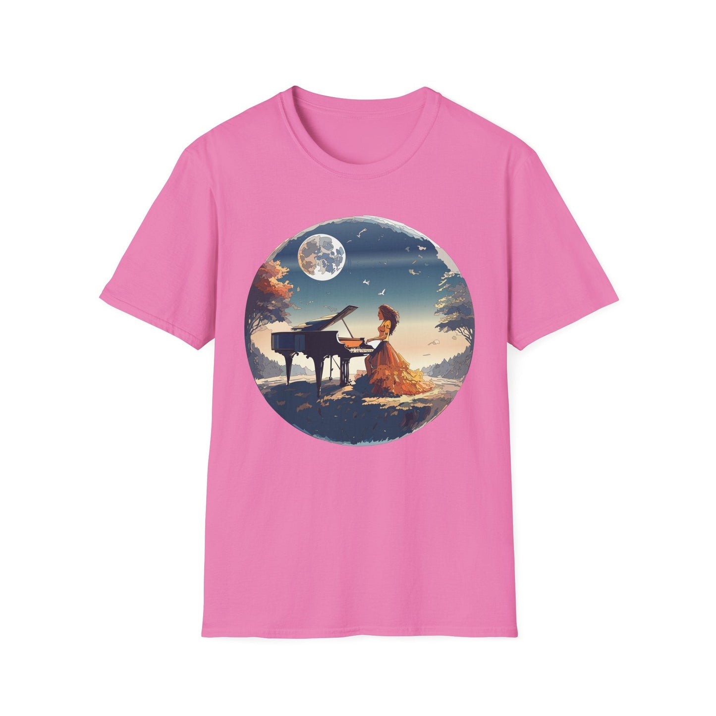 Womens Graphic T Shirt Art Design Gildan Softstyle Tee 100 Percent Ring Spun Cotton Unisex