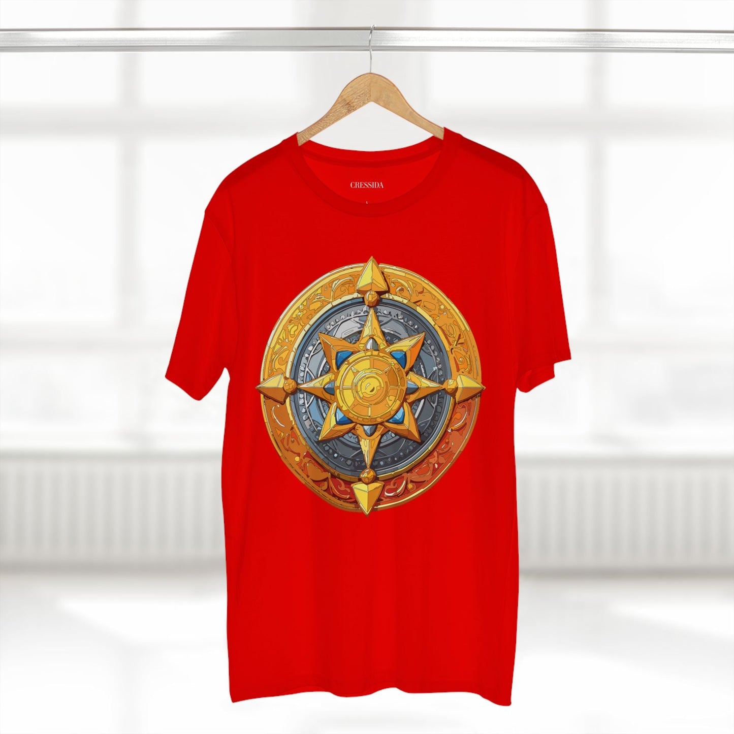 Antique Gold Coin Graphic Design T-Shirt Unisex 100 Cotton With Golden Print Artwork Tee 3