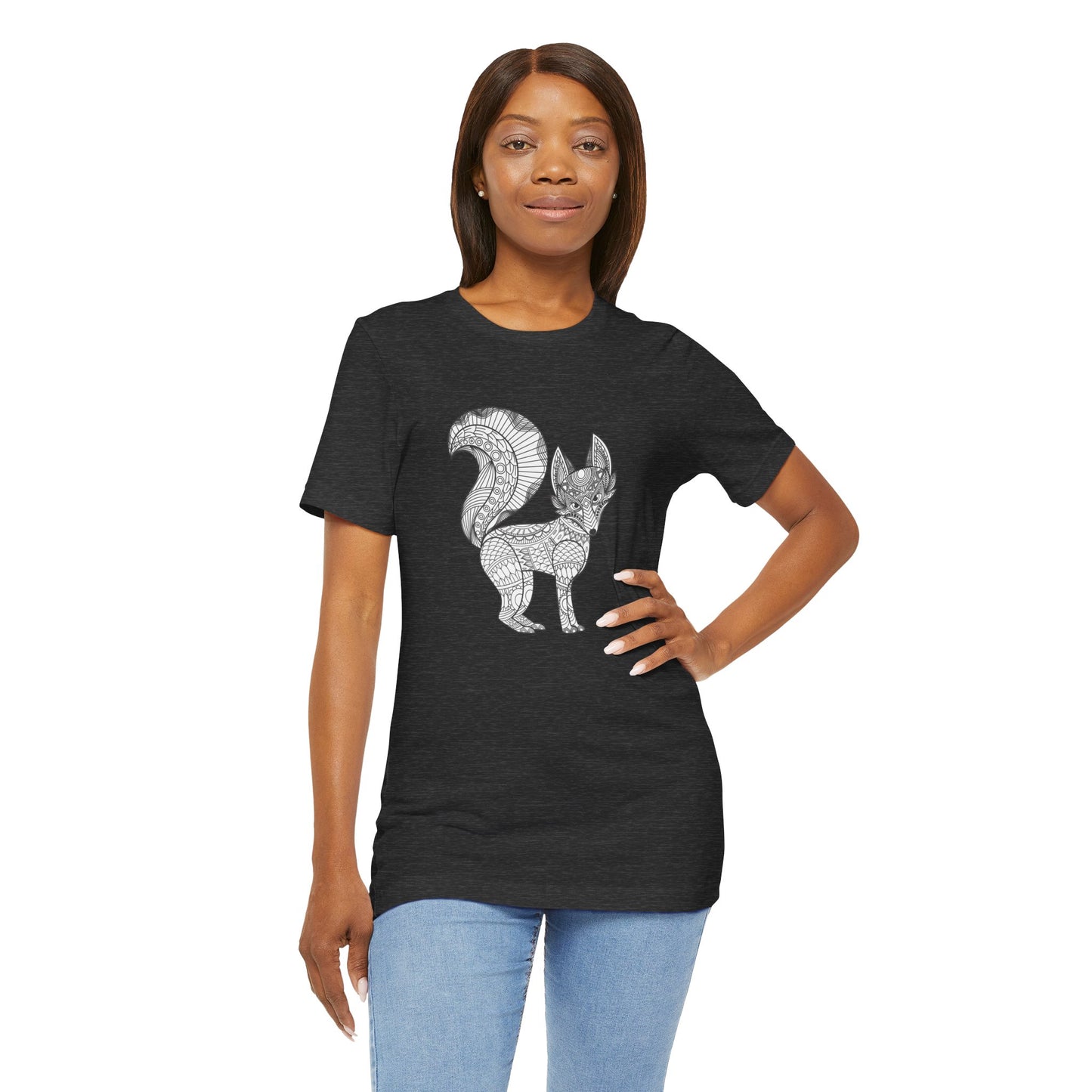 Camiseta unisex con estampado de animales 