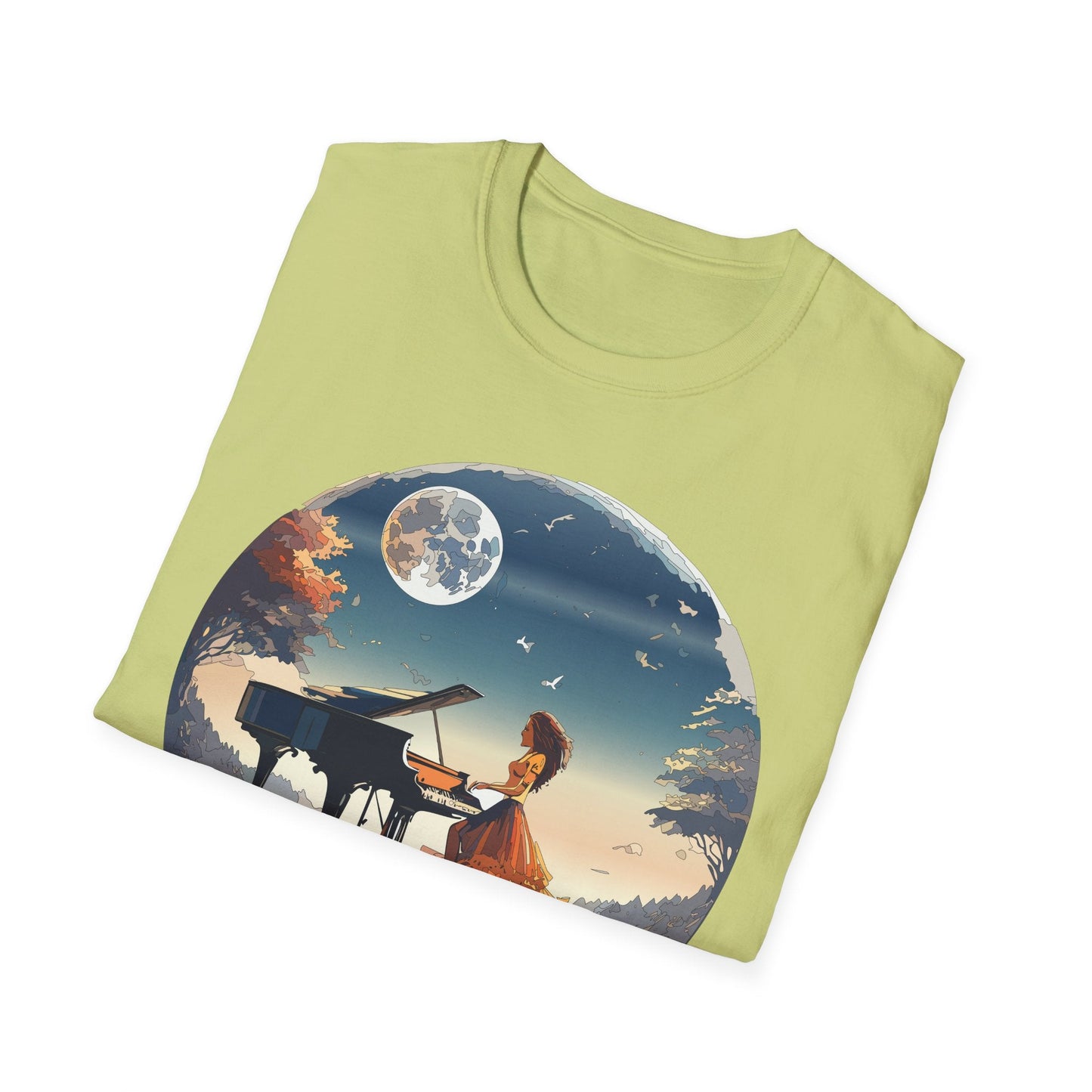 Womens Graphic T Shirt Art Design Gildan Softstyle Tee 100 Percent Ring Spun Cotton Unisex