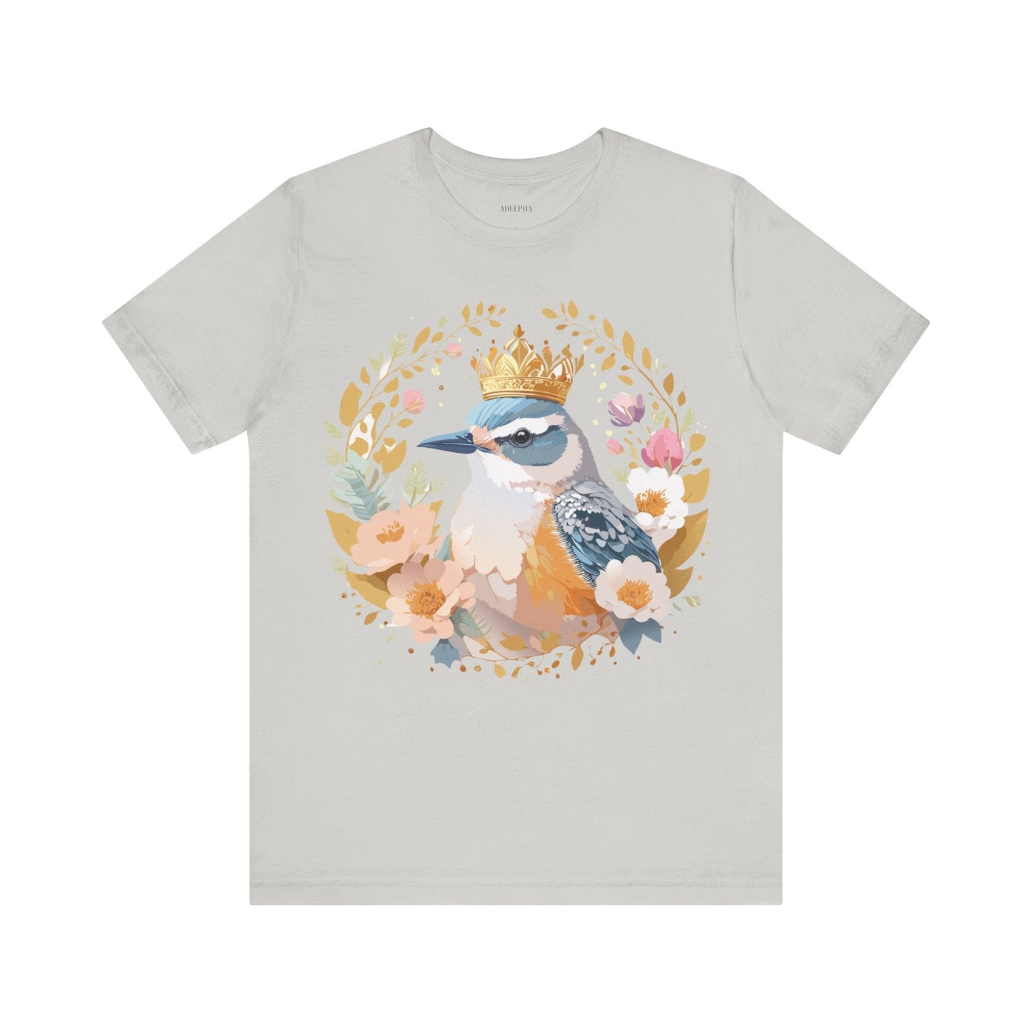 Medallion Graphic Unisex 100 Cotton Vintage Animal Medal Artwork Tee 33
