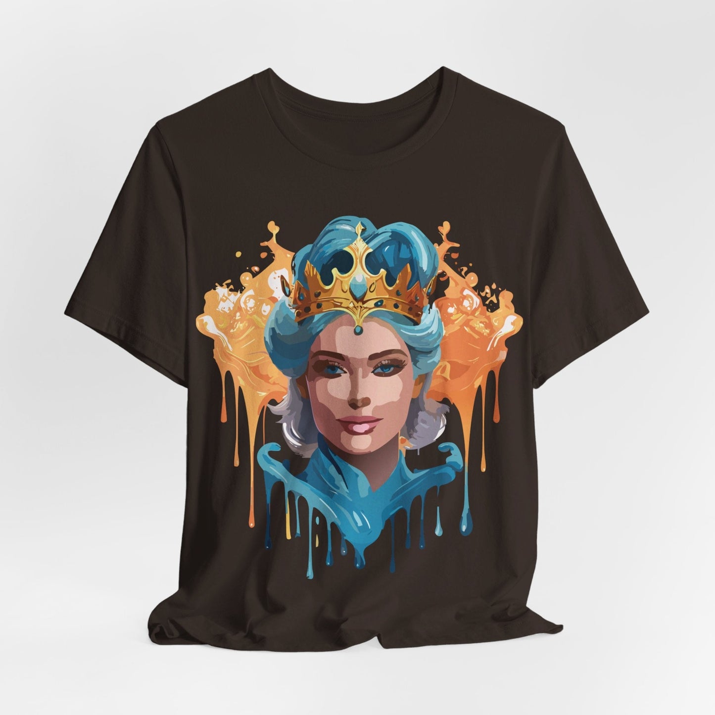 Queen Graphic Tee Unisex Jersey Short Sleeve Premium Quality Adelpha Vintage Inspired Artwork