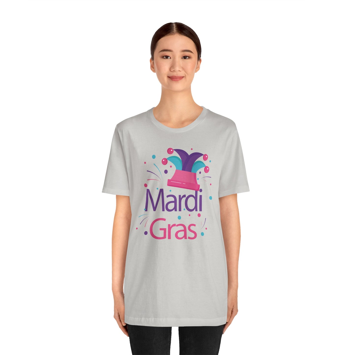 Tee-shirt en coton unisexe pour Mardi Gras