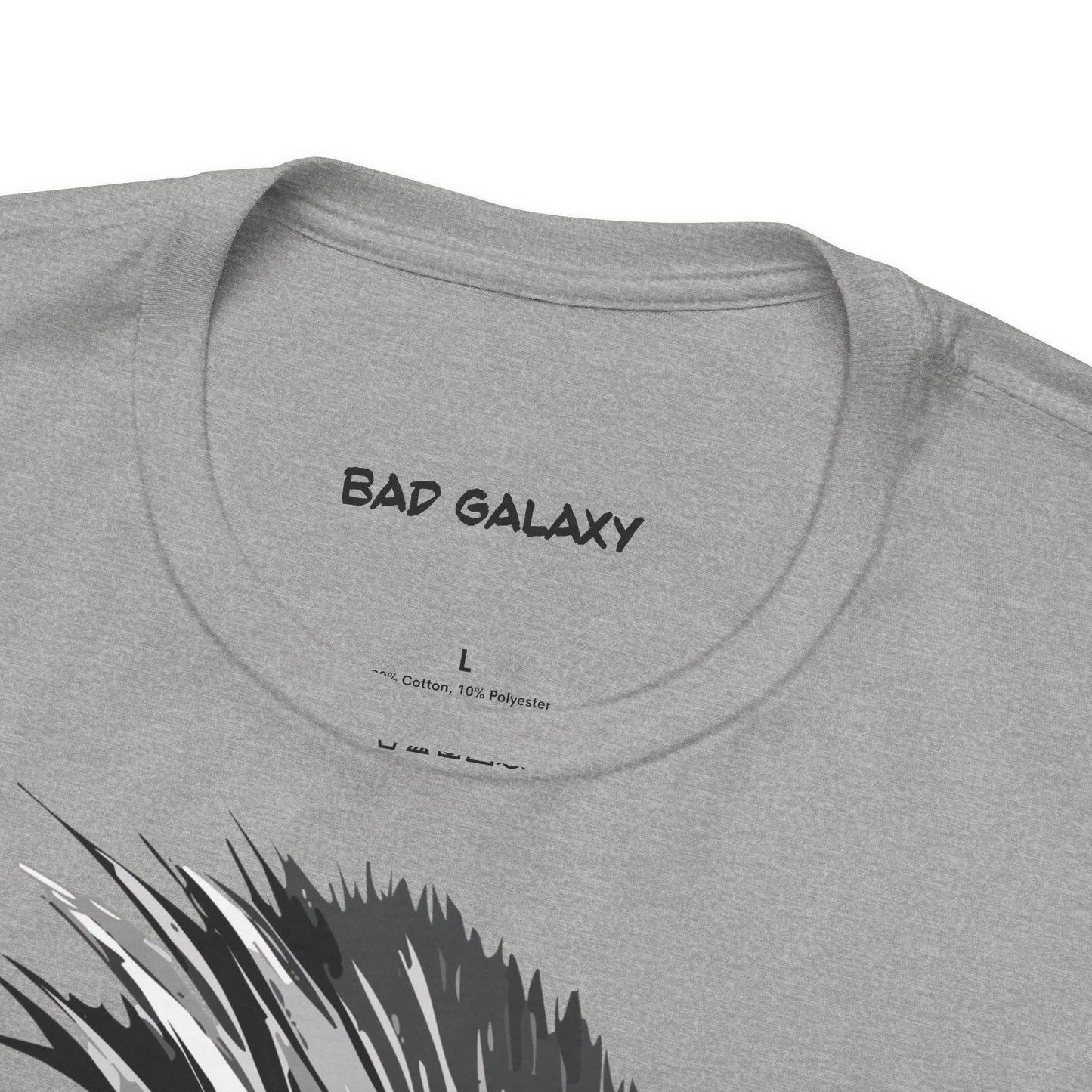 Punk Rock Tee Shirt From Bad Galaxy Made To Order 100 Percent Cotton Eco Friendly Inks