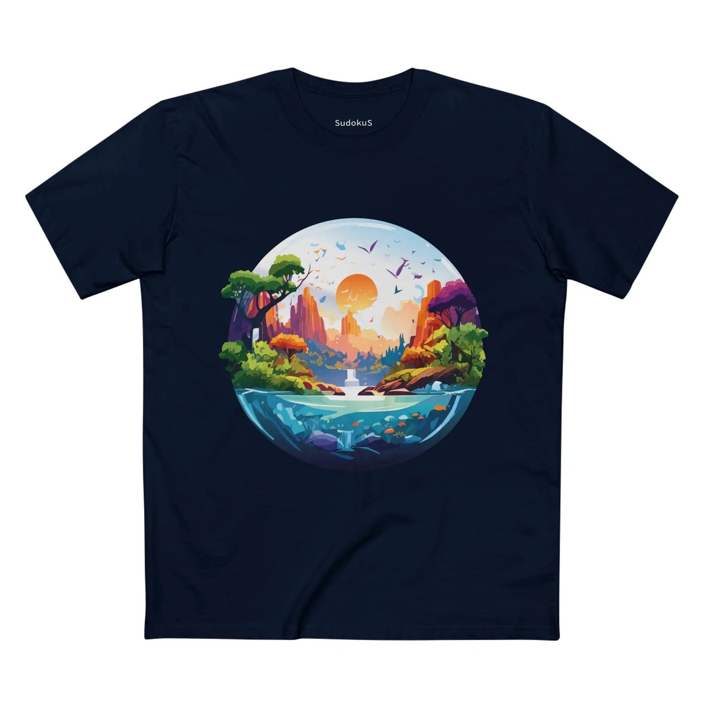 Fantasy Graphic Unisex 100 Cotton Staple Tee 9