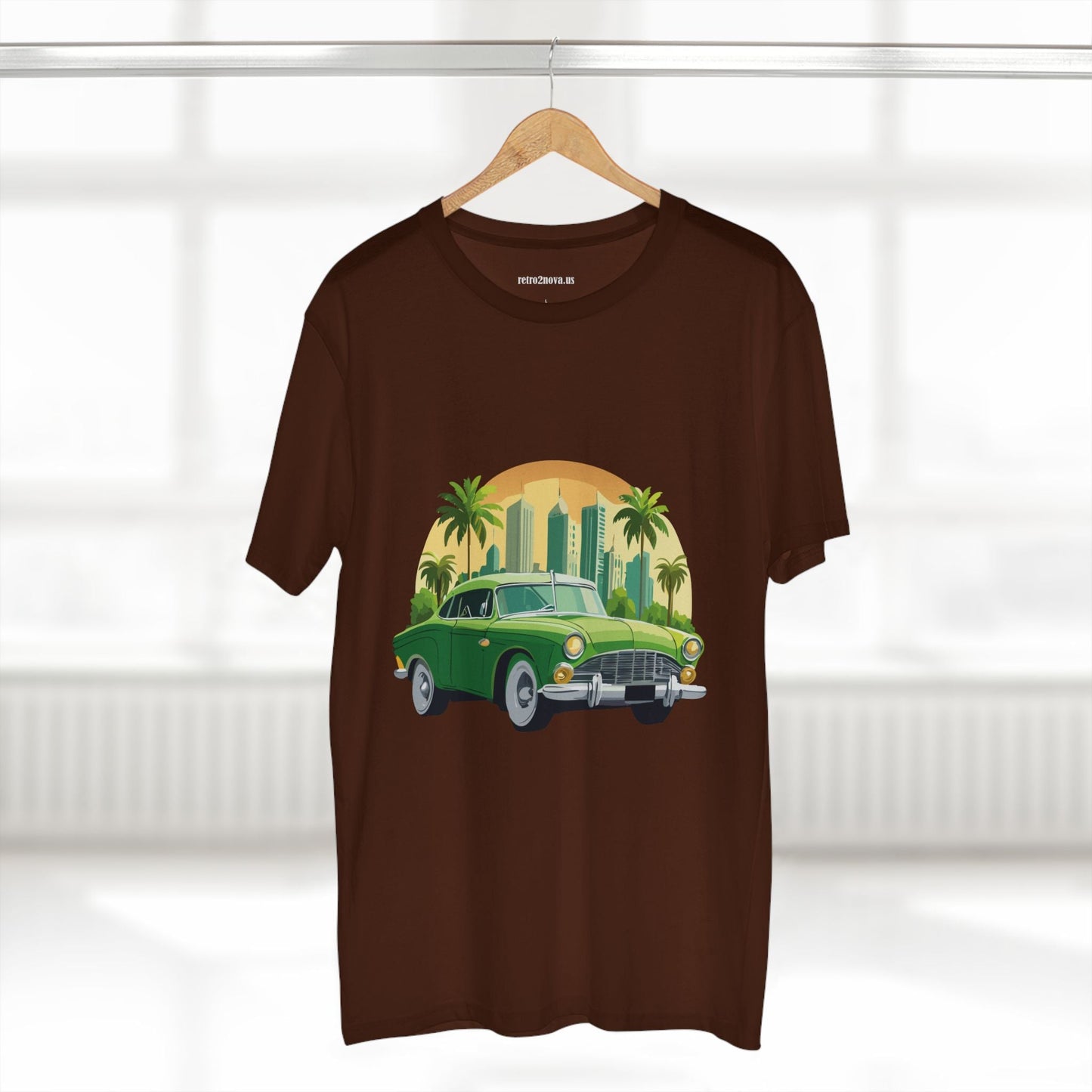Retro Car Shirts Vintage Car Shirts Unisex Premium Cotton Tee With Original Art Design