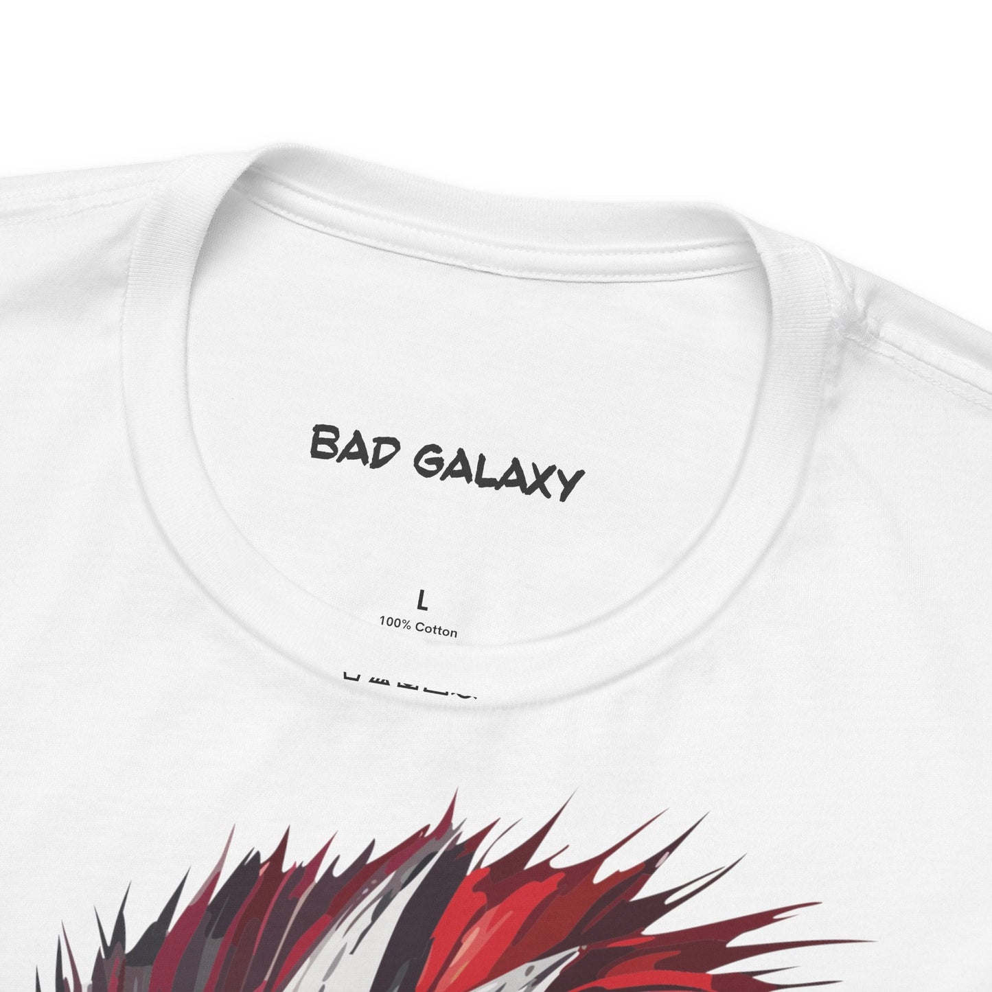 Punk Rock Tee Shirt From Bad Galaxy Made To Order 100 Cotton Free Shipping Eco Friendly Inks