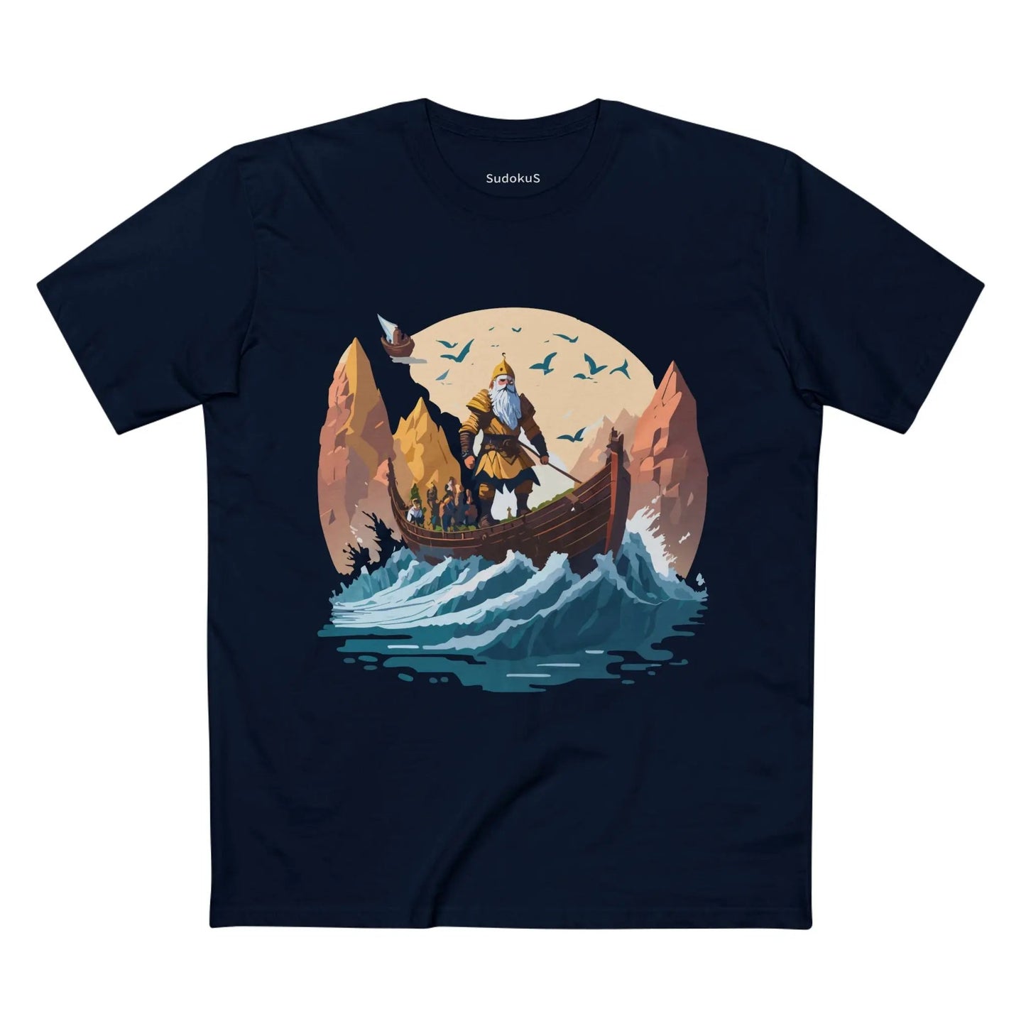 Viking Graphic Unisex 100 Cotton Staple Tee 31