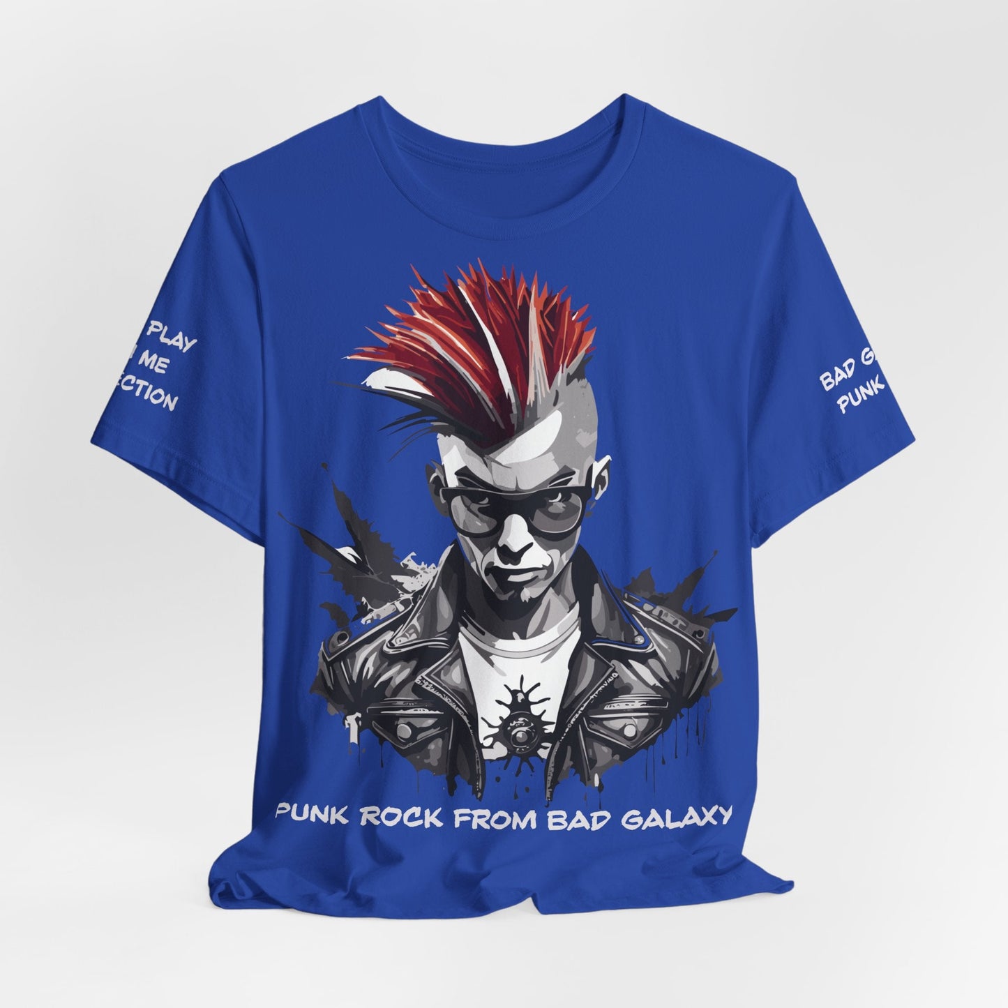 Punk Rock Tee Shirt Made To Order In USA With 100 Percent Cotton And Eco Friendly Inks