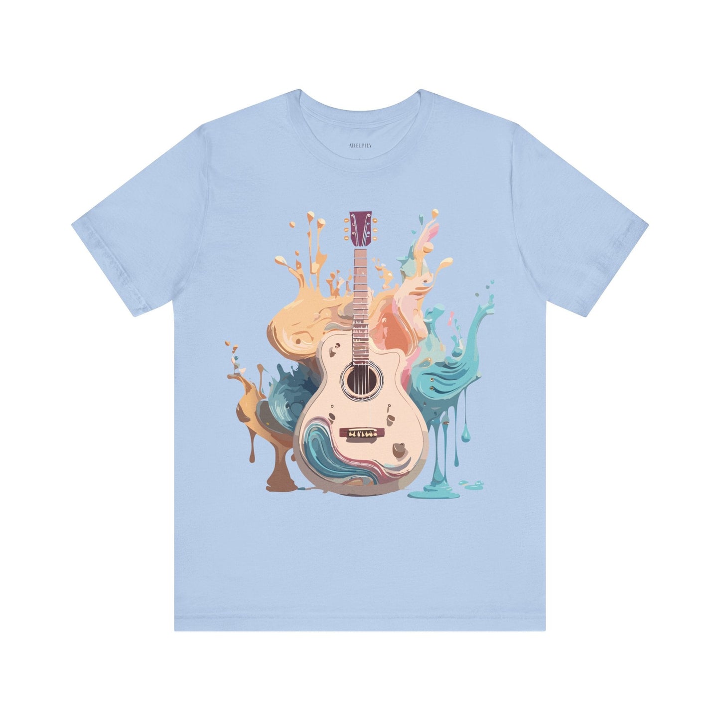 Adelpha Music Graphic T Shirt Unisex Jersey Short Sleeve Tee Vintage Inspired Art Tee
