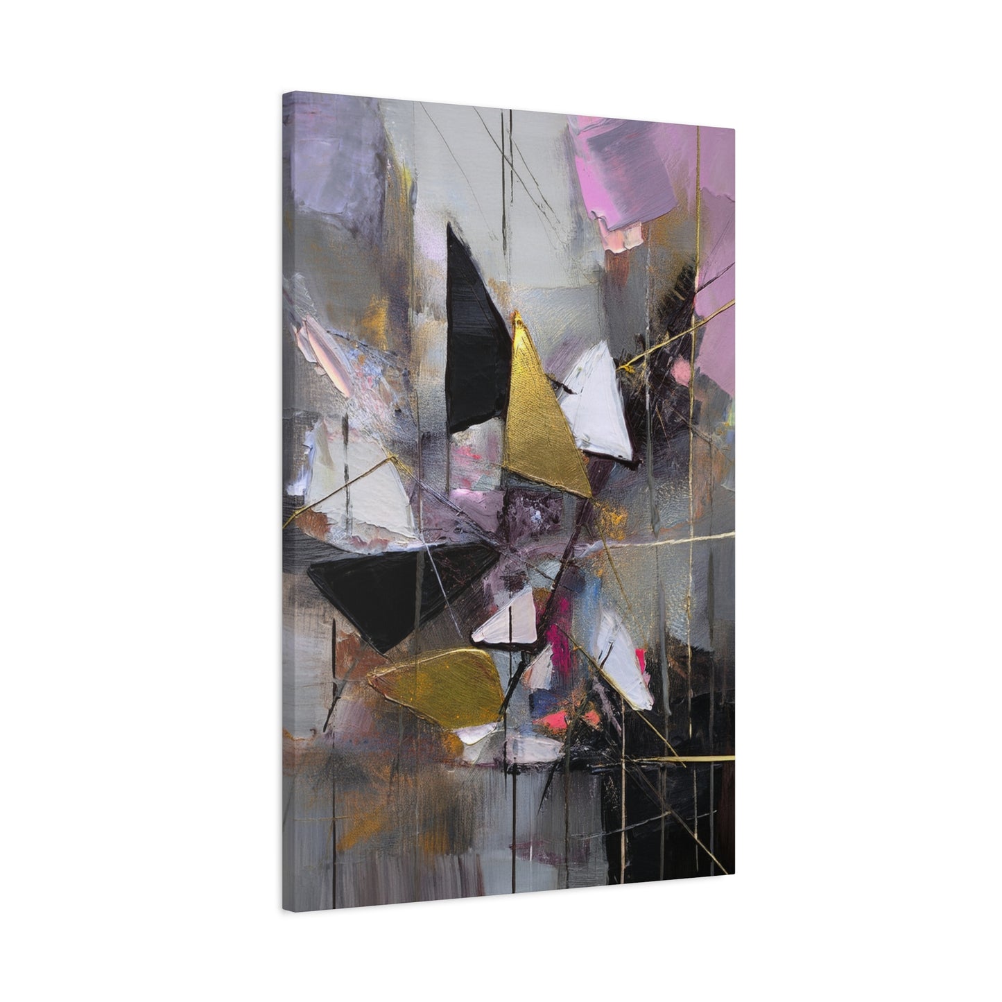 Abstract Oil Painting Print Canvas 20x24,20x30,24x30 24x32,24x36,30x40 32x48,36x48,40x60 Pine-Wood Inner Frame ABS-217