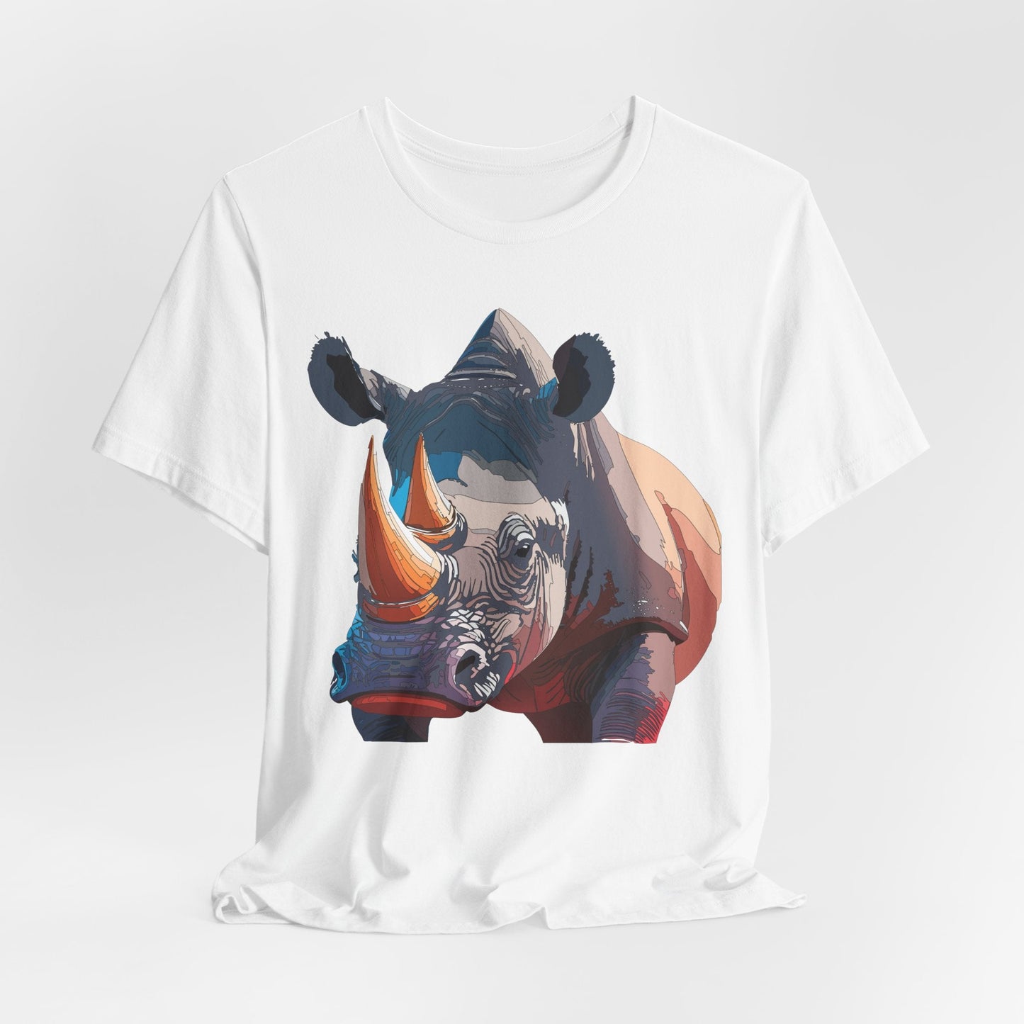 Unisex Animal Shirt Tee With Art Design Wild Animals Gildan Softstyle 64000 Graphic Tee