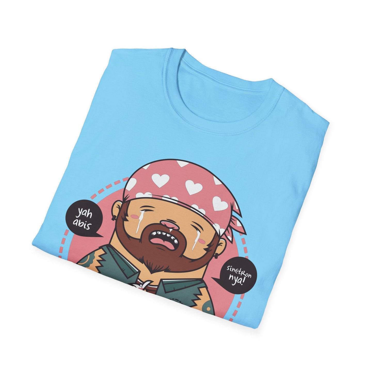 Cartoon Animation T Shirt Unisex Softstyle 100 Percent Ring Spun Cotton Comfort Tee