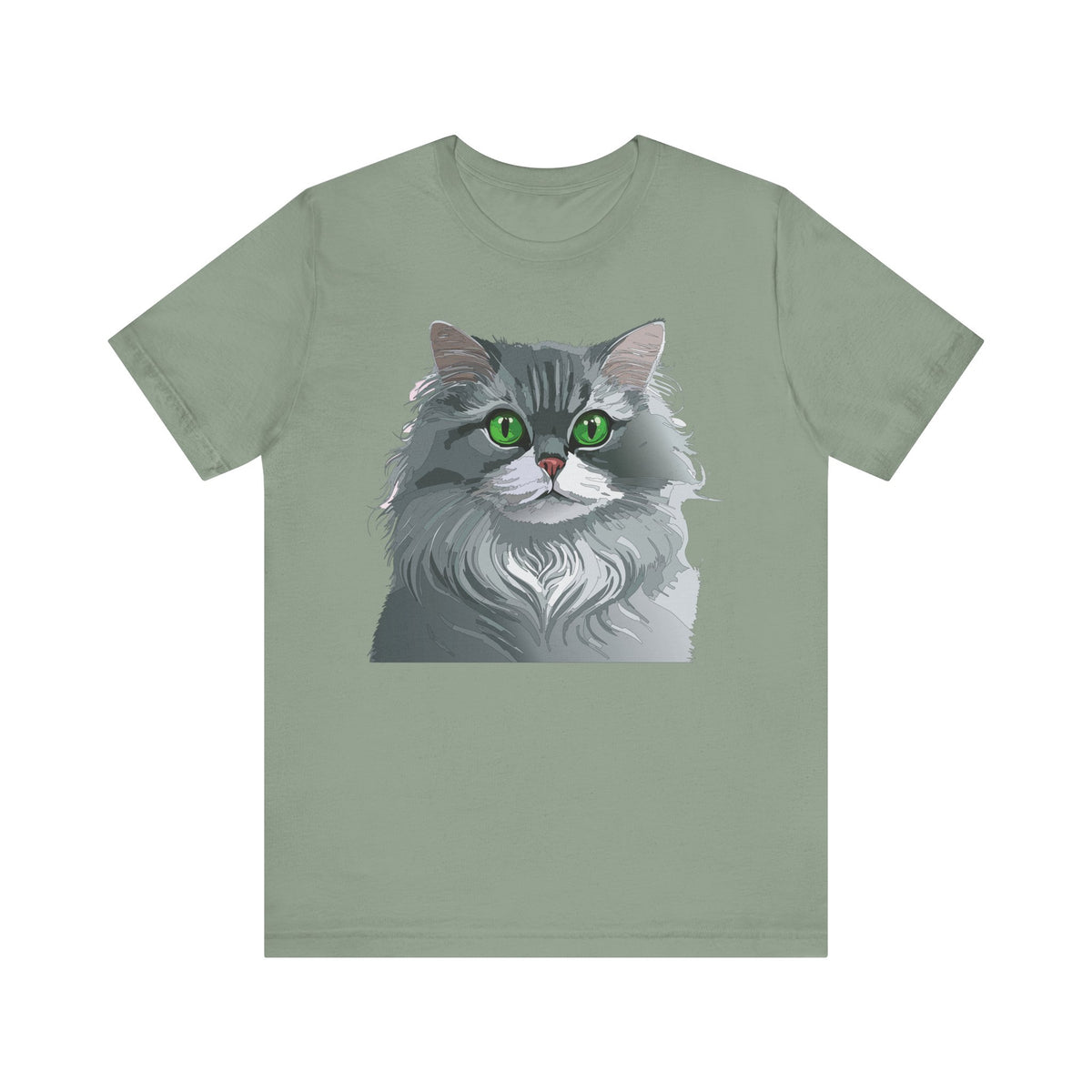 Wild Animals  Graphic Unisex Cotton Bella+Canvas Tee with Art Animal Design ab42
