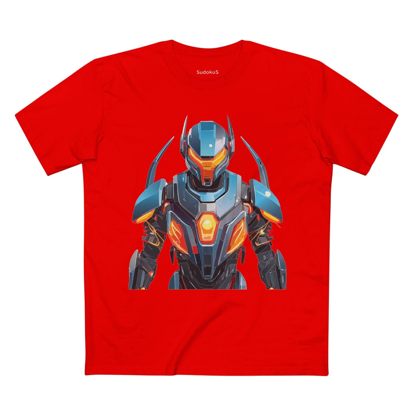 Cyborg Robot Graphic Unisex 100 Cotton Staple Tee 21