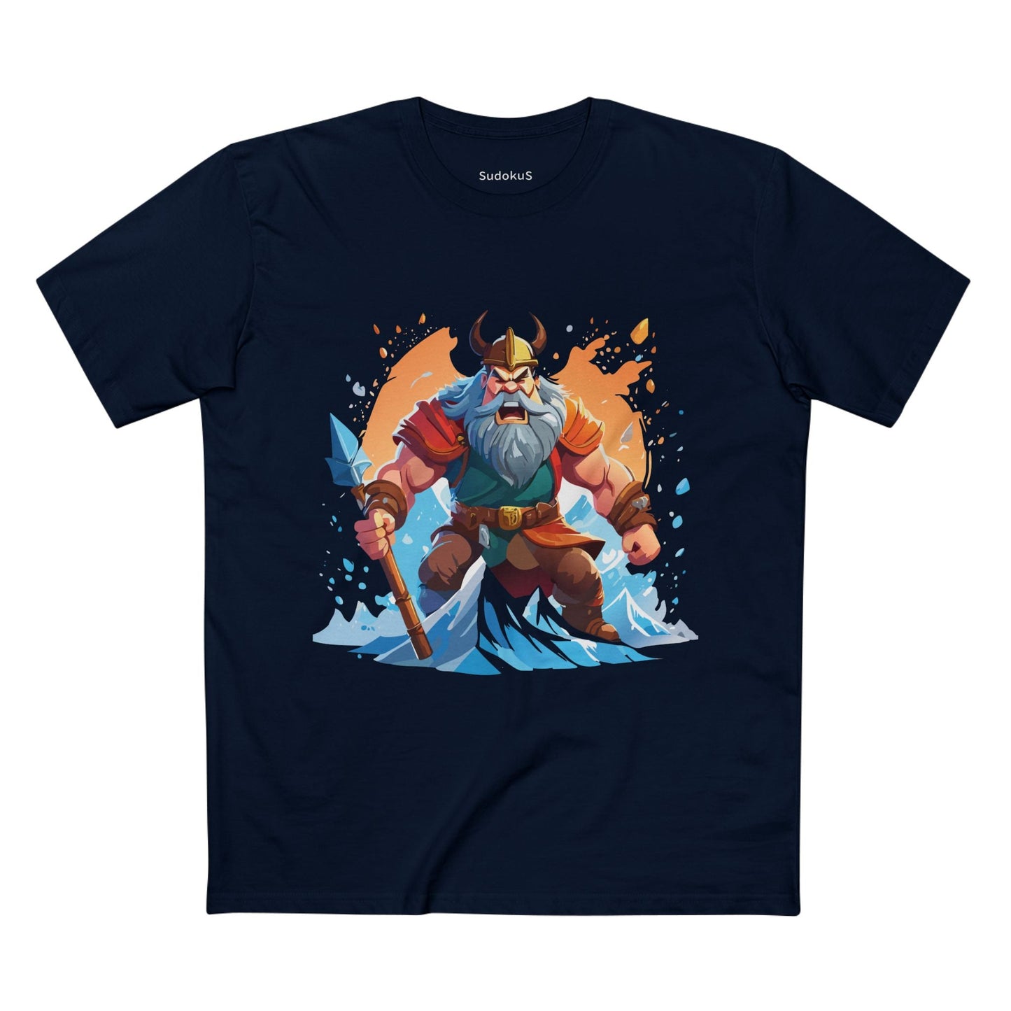 Viking Graphic Unisex 100 Cotton Staple Tee 21