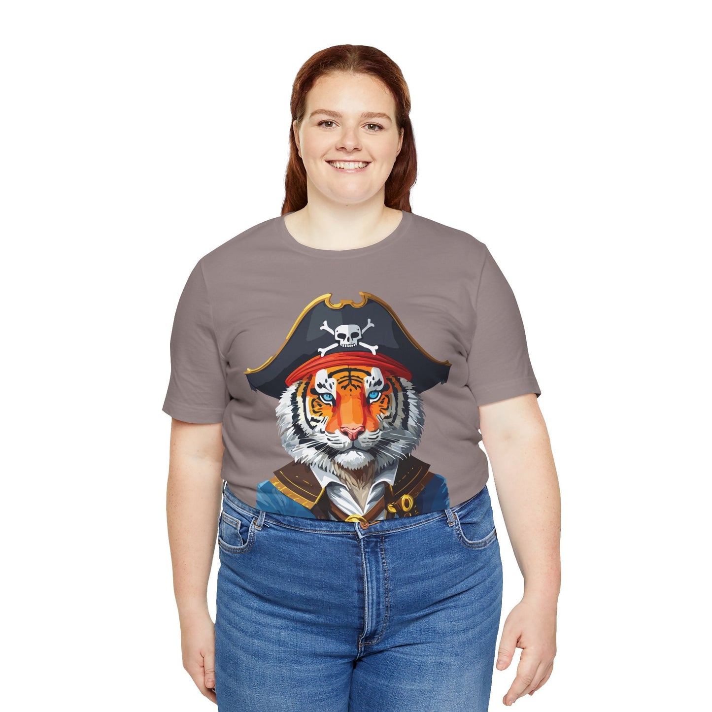 Unisex Animal Tee Shirt With Art Design Wild Animals Shirt Gildan Softstyle 64000
