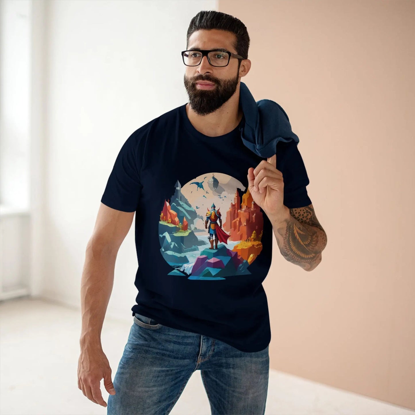 Adventures Graphic Unisex 100 Cotton Staple Tee 10