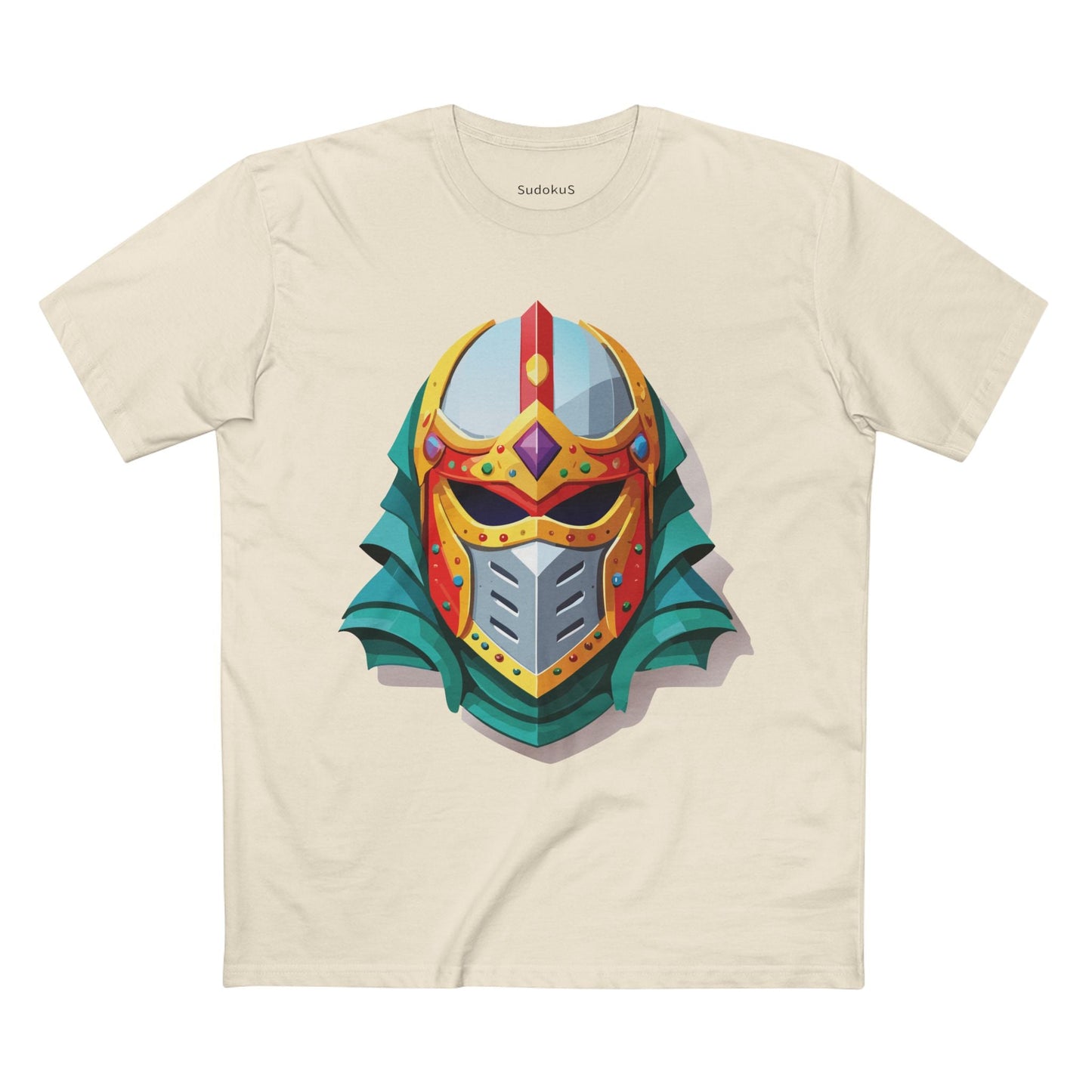 Mask Graphic Unisex 100 Cotton Staple Tee 16