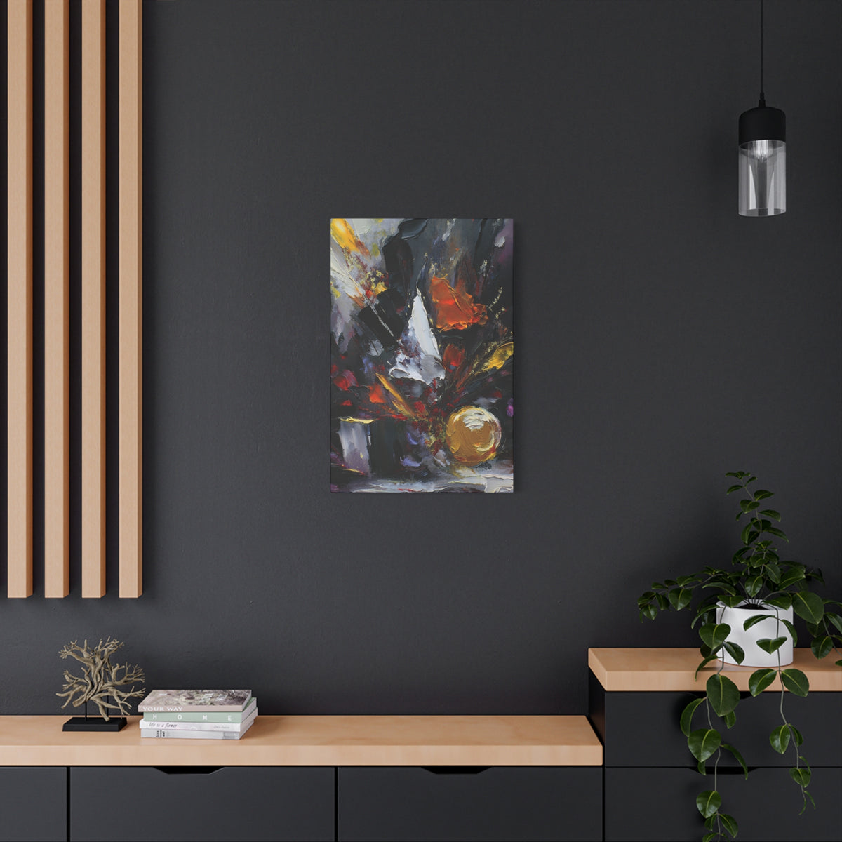 Abstract Oil Painting Print Canvas 20x24,20x30,24x30 24x32,24x36,30x40 32x48,36x48,40x60 Pine-Wood Inner Frame ABS-74