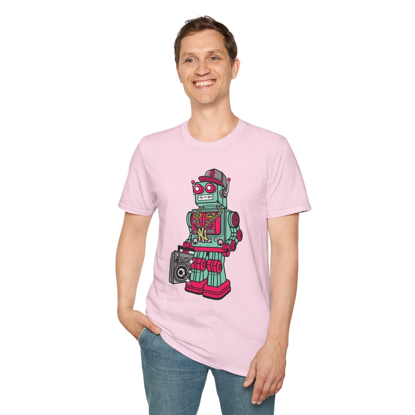 Cartoon T Shirt Animation Tee Funny Unisex Gildan Softstyle 64000 Ring Spun Cotton