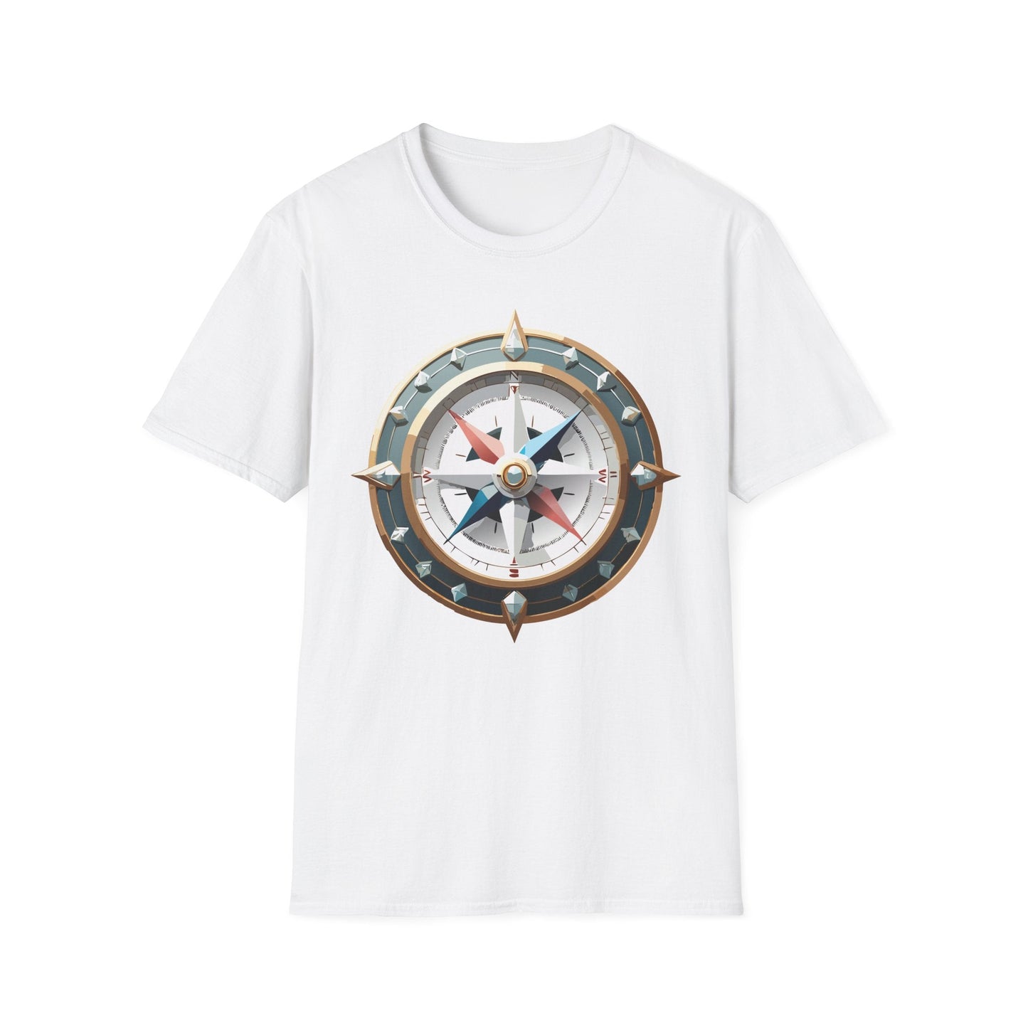 Compass Navigator Graphic Tee Unisex 100 Cotton 23