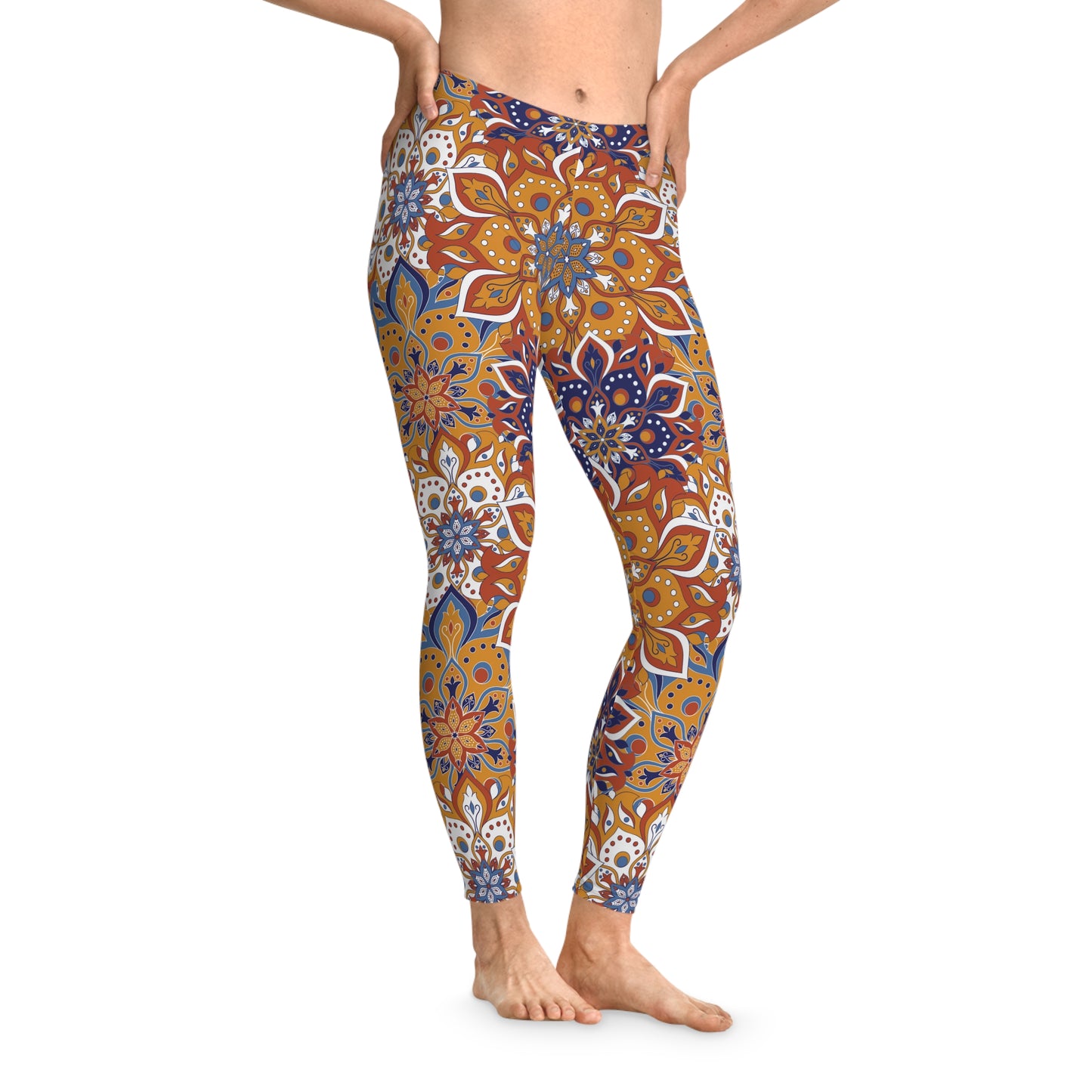 Leggings con estampado tradicional