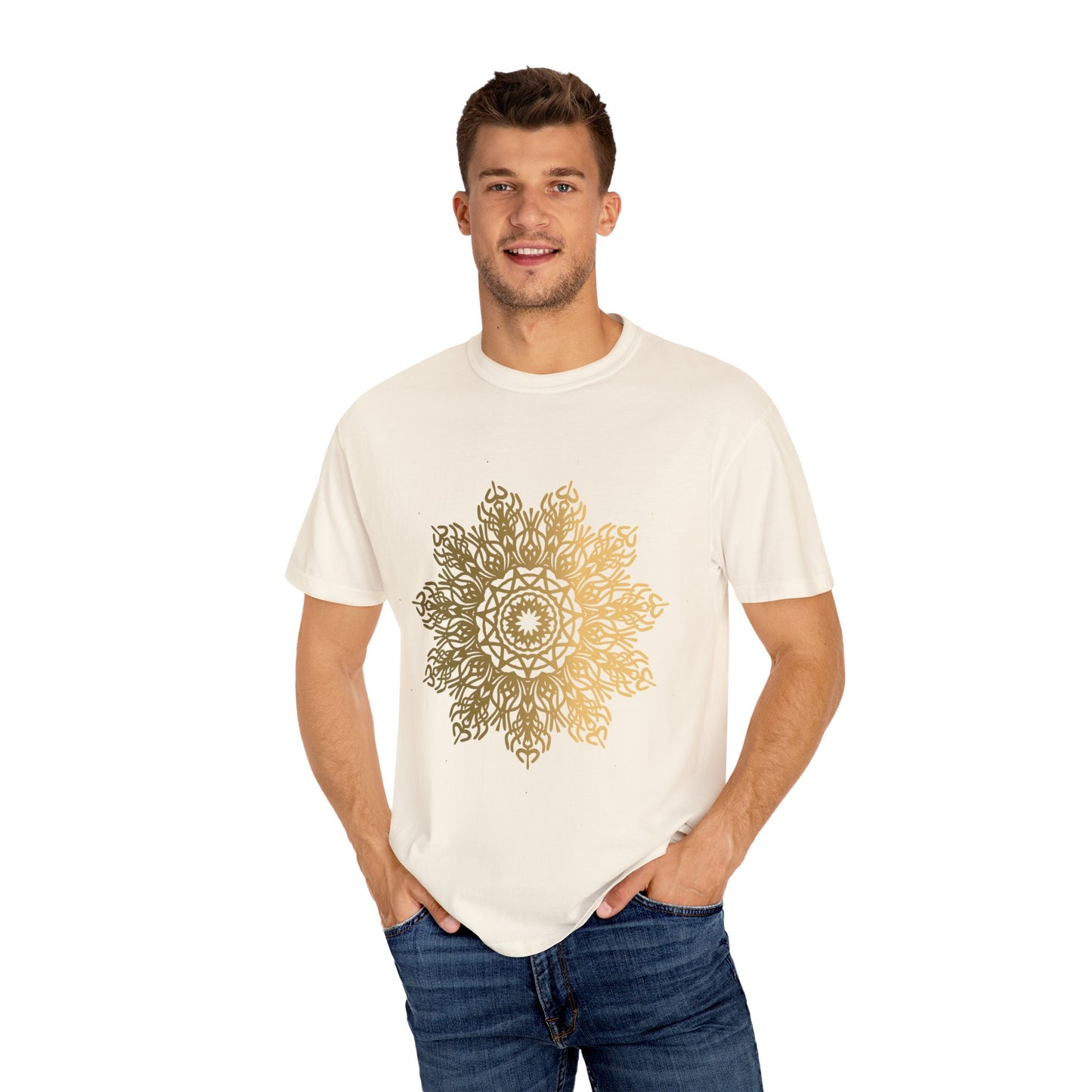 Unisex T-shirt with abstract print