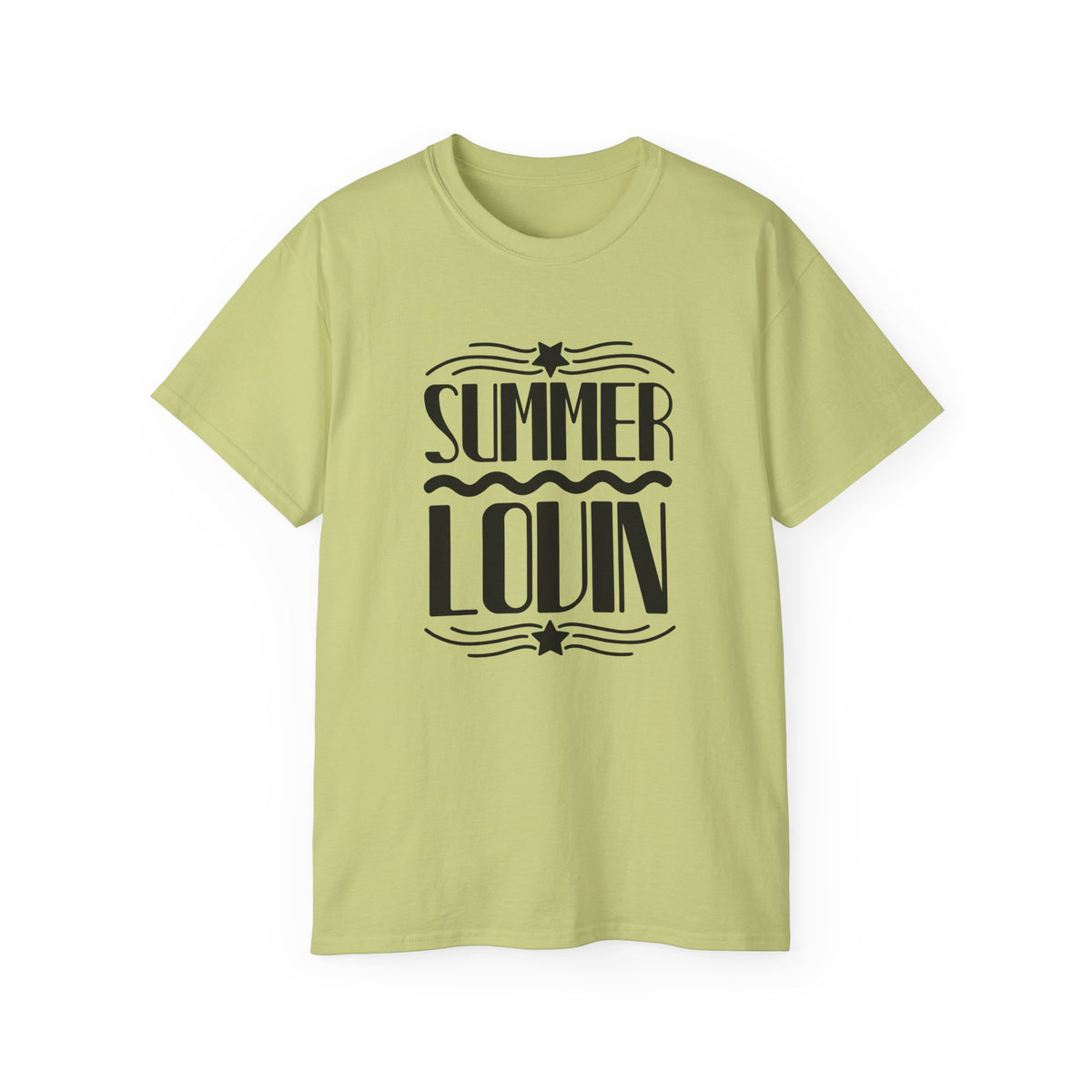 Summer Lovin Tee | Retro Wave Typography, Beach Vibes
