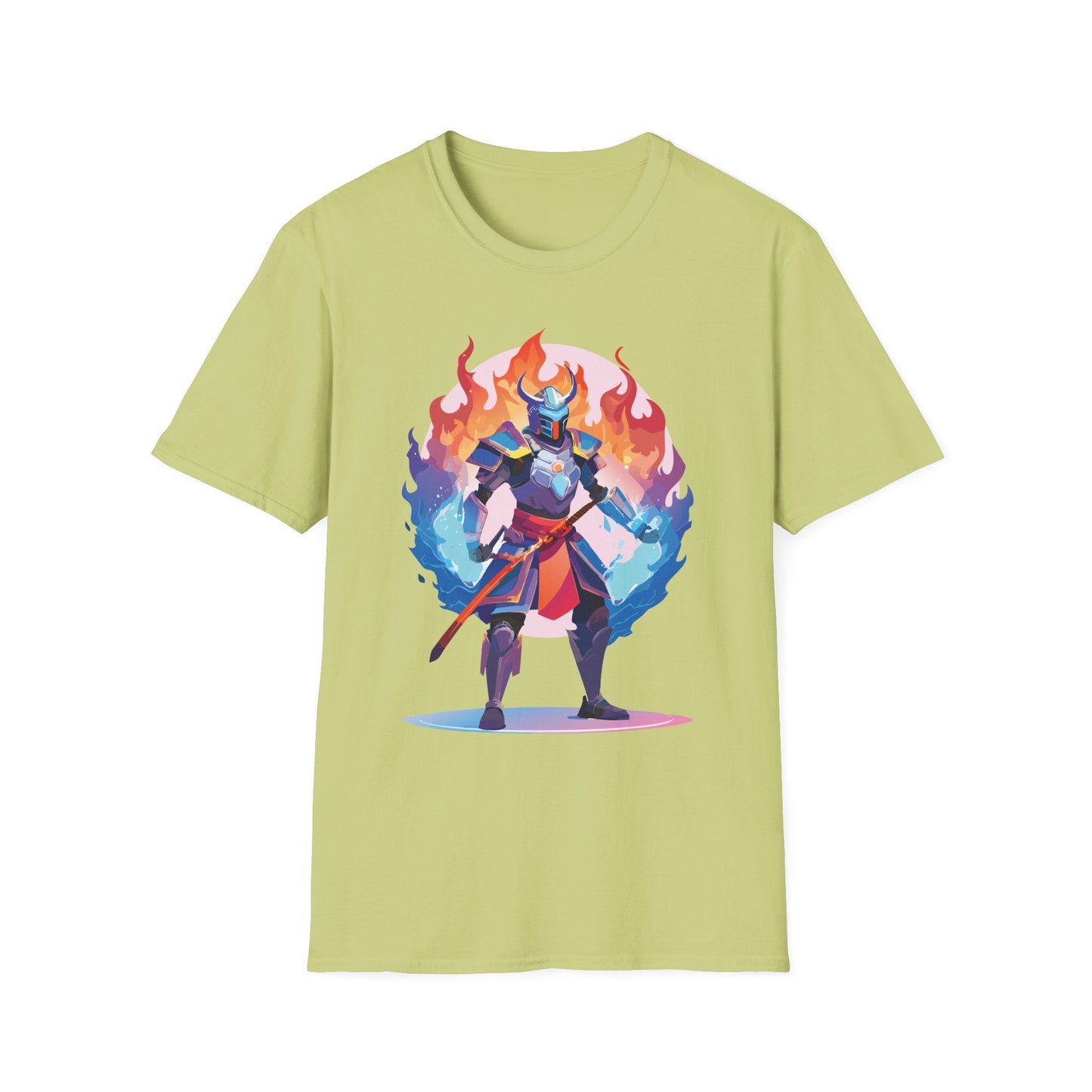 Samurai Shirt Unisex Gildan Softstyle 64000 Tee 100 Percent Cotton Comfortable Tee