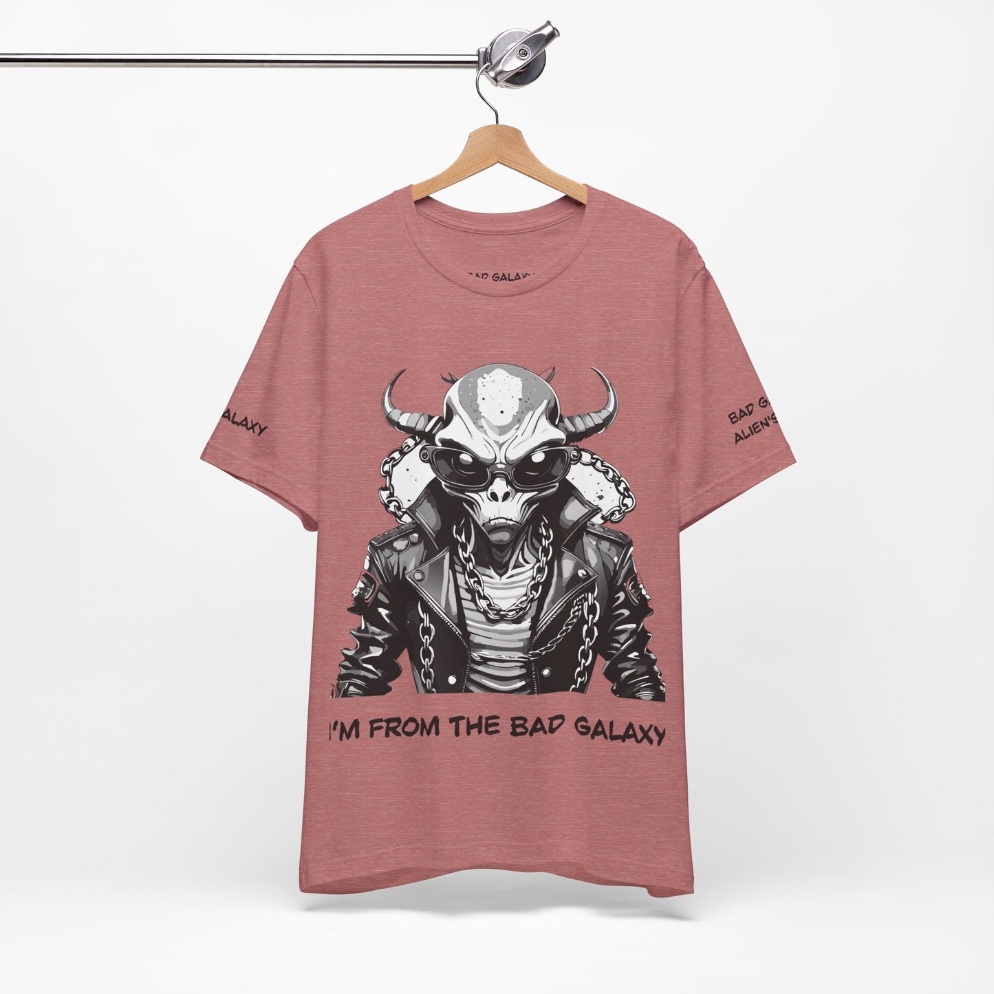 Alien Graphic Tee Shirt 100 Percent Cotton Made In USA Eco Friendly Inks Free Shipping Today