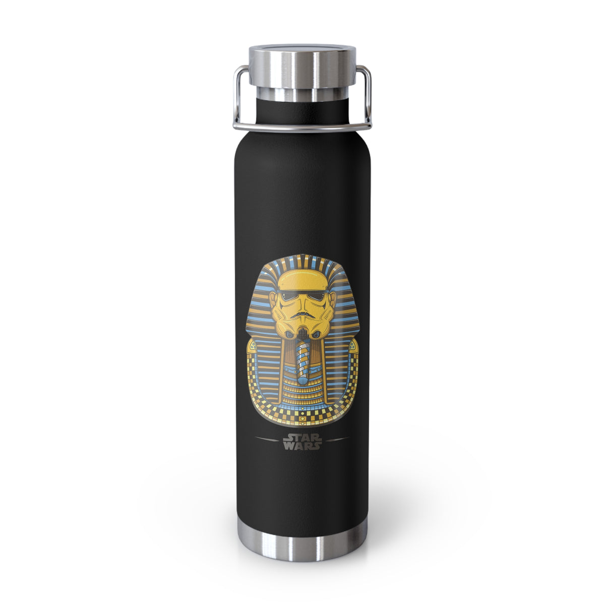 22oz Copper Insulated Water Bottle with Cartoon Design - CV78