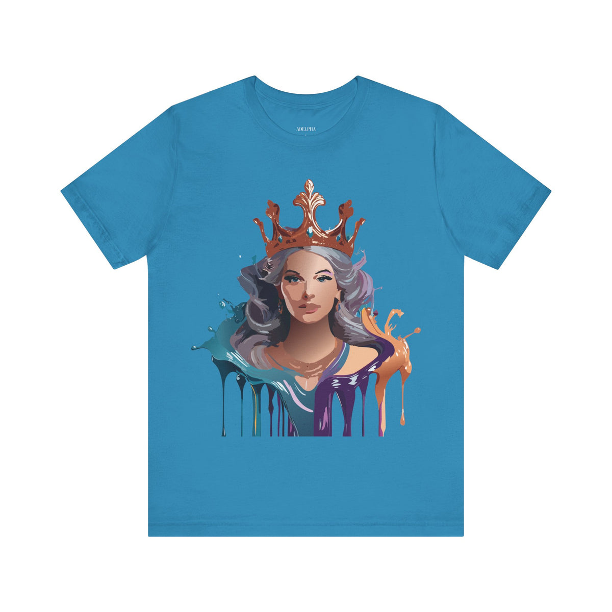 Music Graphic Unisex Cotton Bella+Canvas Tee with Art Design n200