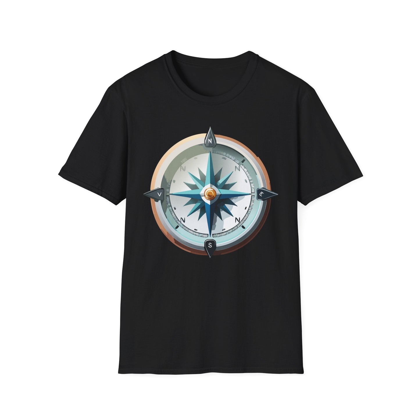 Compass Navigator Graphic Tee Unisex 100 Cotton 20