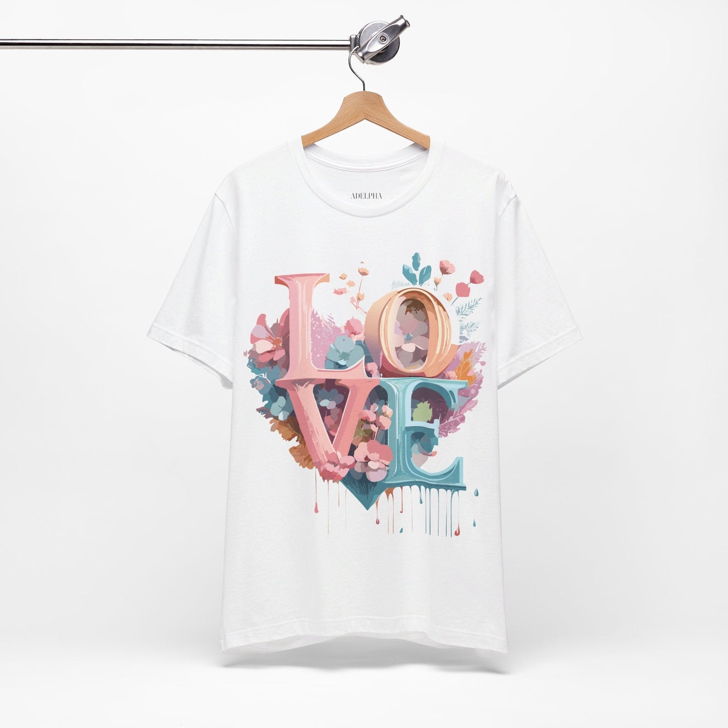 Valentine Graphic Tee From Adelpha Unisex Jersey Short Sleeve Vintage Inspired Art Design