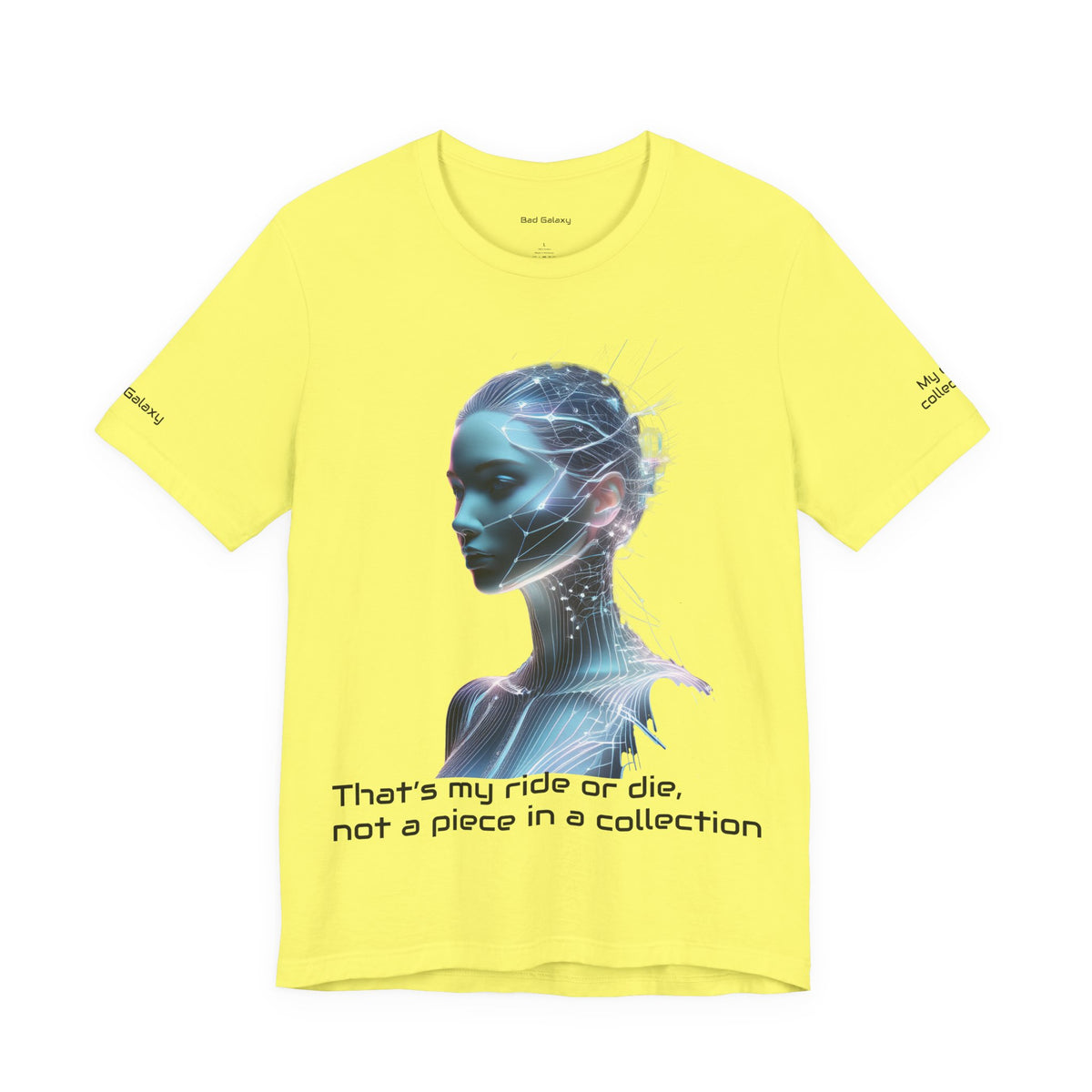 Car Graphic Unisex Cotton Bella+Canvas Tee with Art Design b14