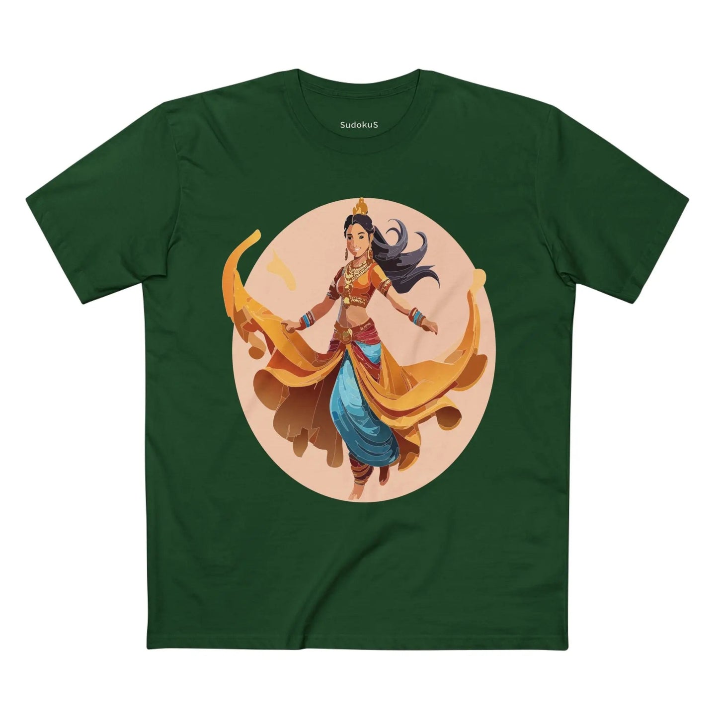 Dancer Graphic Unisex 100 Cotton Staple Tee 7
