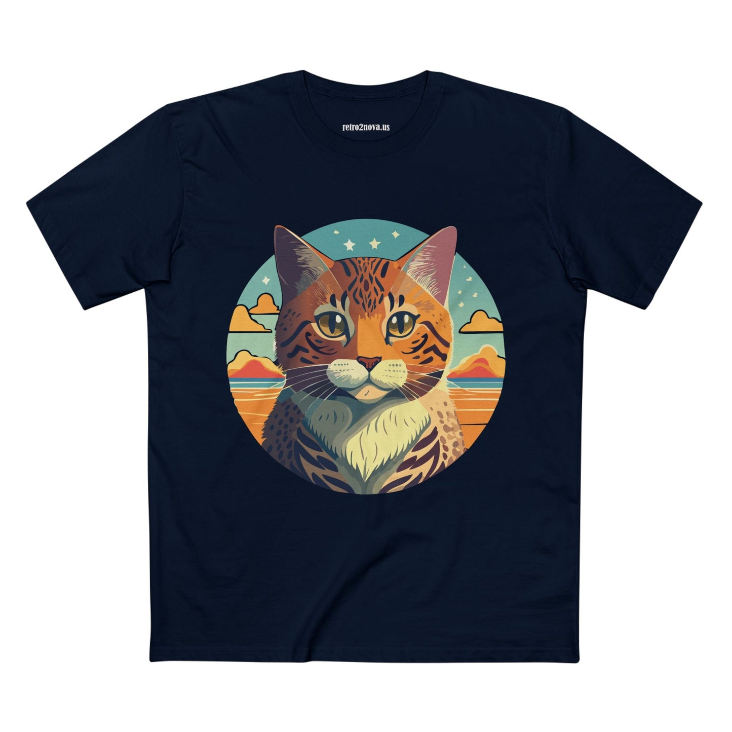 Unisex Premium Cotton Tee With Original Cat Art Design Animal Shirt For Cat Lovers Comfortable Breathable Everyday Wear