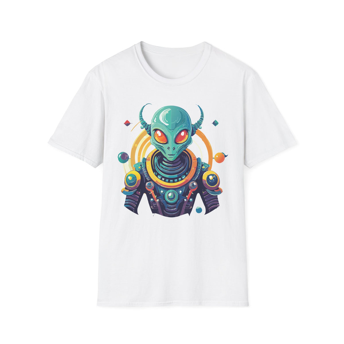 Alien Cosmos Graphic Tee Gildan Unisex 100 Cotton Tee Shirt a16