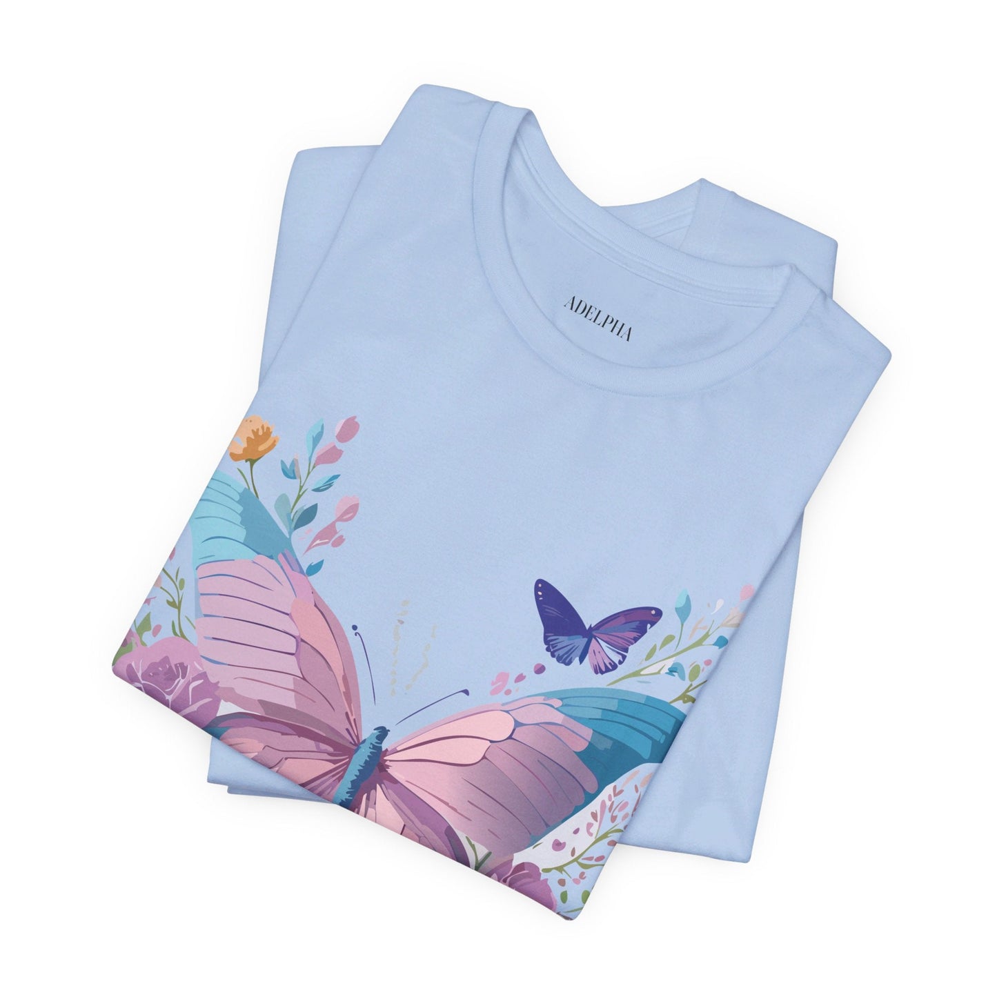 Butterfly Graphic Tee Unisex Jersey Short Sleeve Adelpha Artwork