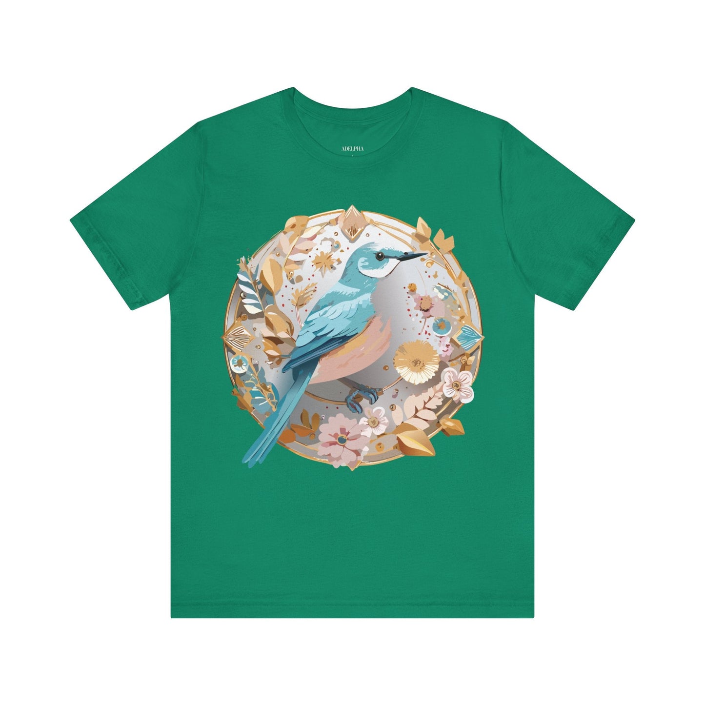 Adelpha Graphic T Shirt Unisex Jersey Short Sleeve Medallion Artwork Vintage Inspired Tee