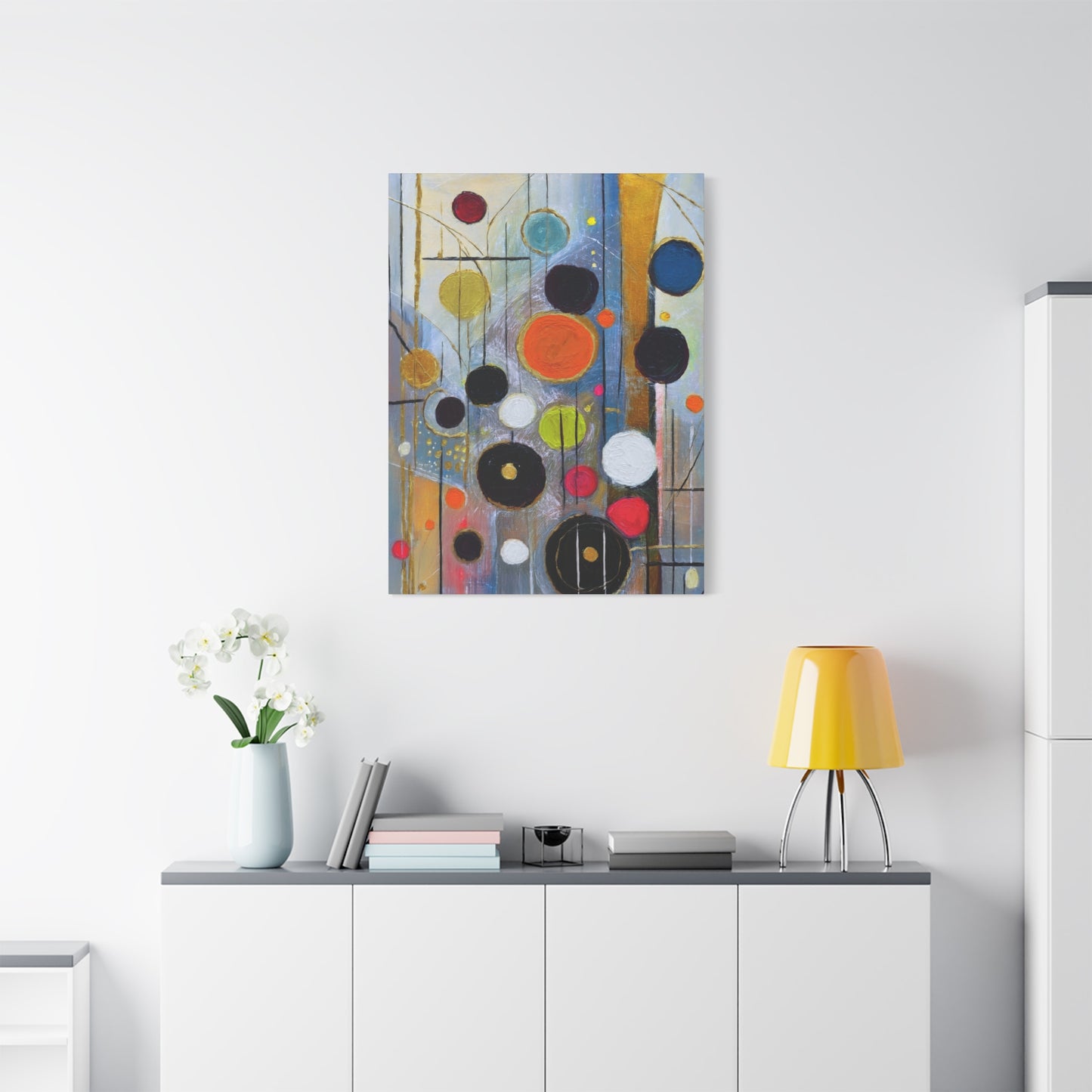 Abstract Oil Painting Print Canvas 20x24,20x30,24x30 24x32,24x36,30x40 32x48,36x48,40x60 Pine-Wood Inner Frame ABS-108