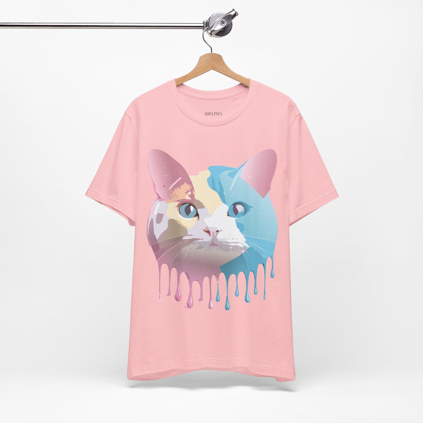 Cat Graphic Tee Unisex Jersey Short Sleeve By Adelpha Art Design