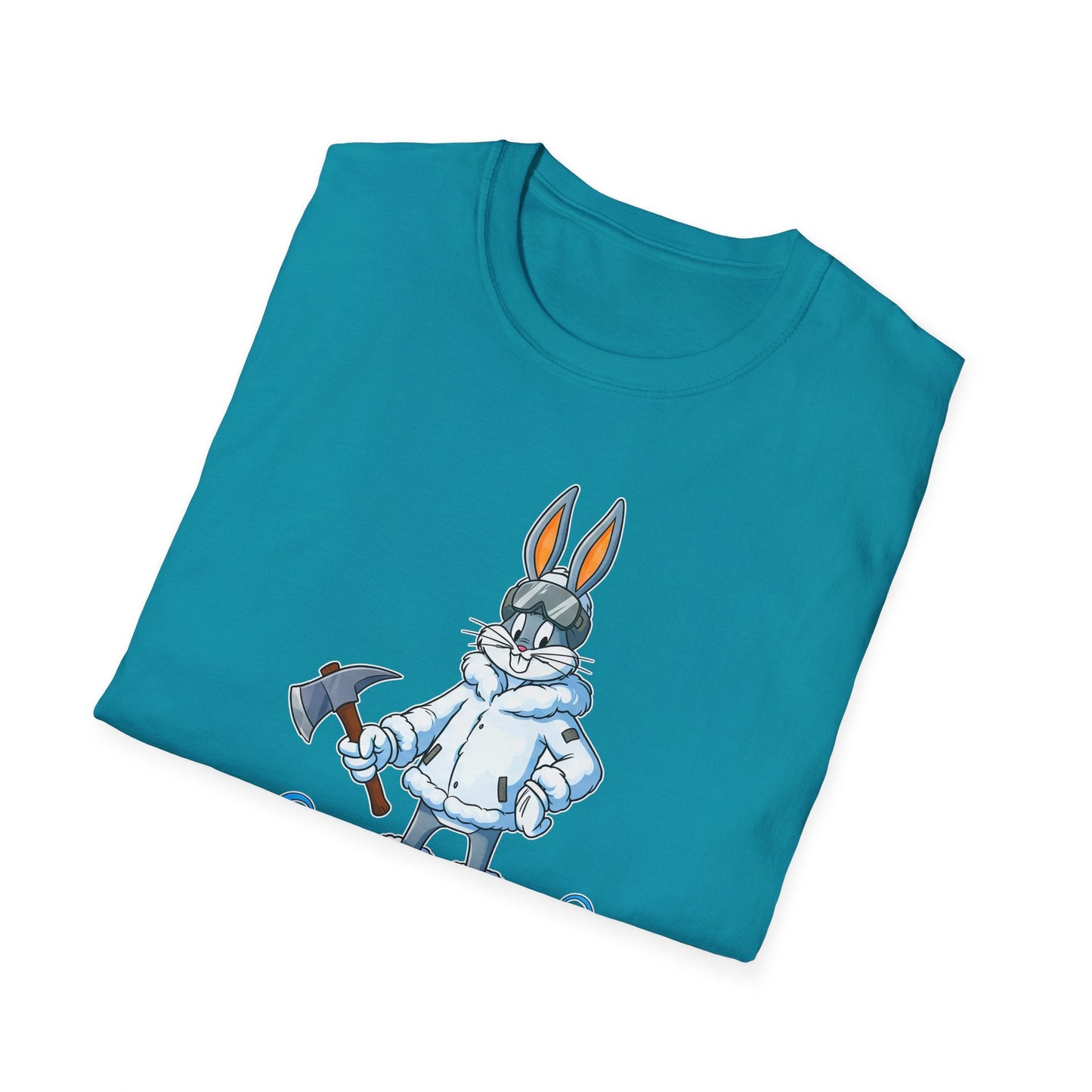 Bugs Bunny T Shirt Unisex Cartoon Animation Graphic Tee Softstyle Short Sleeve By Gildan 64000