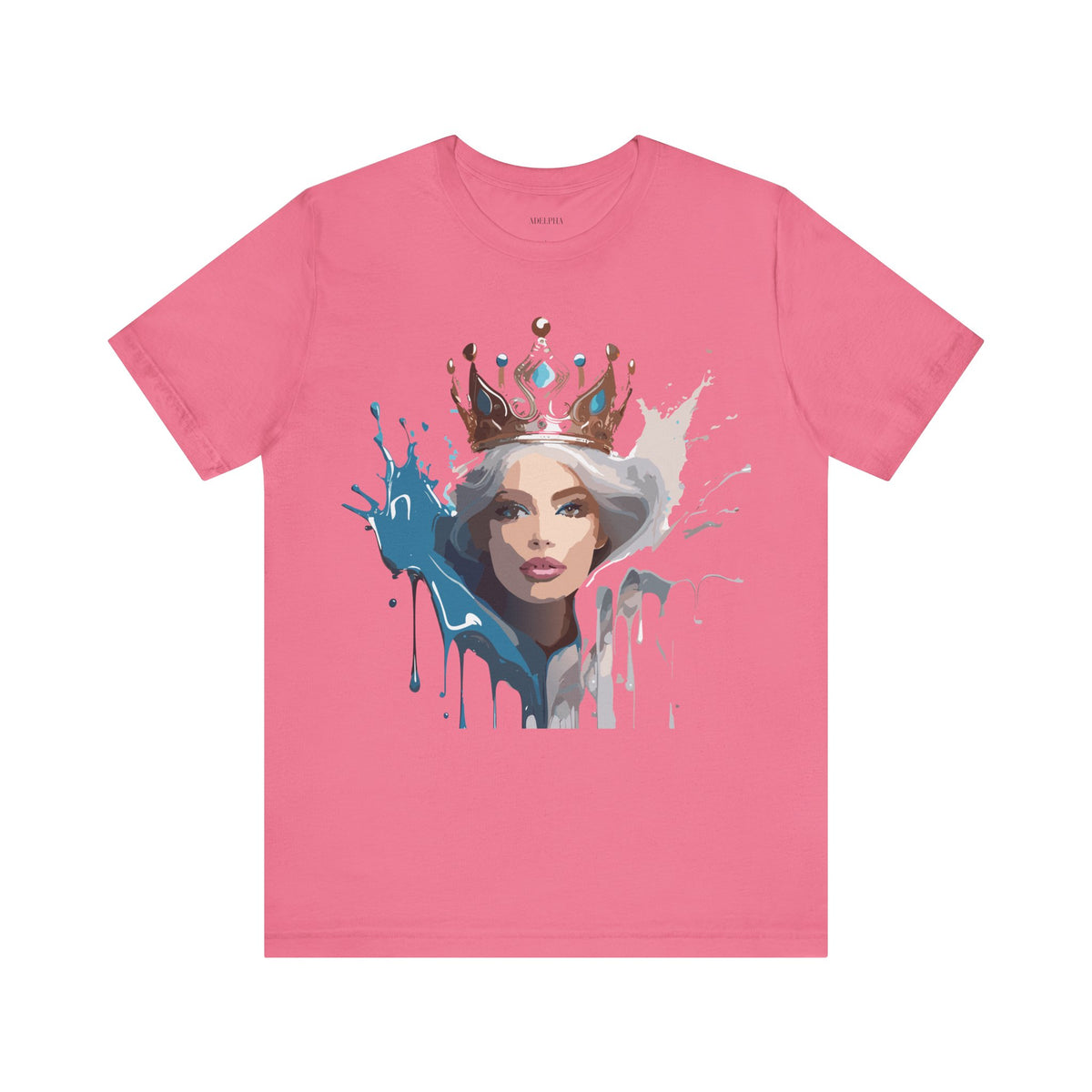 Queen Graphic Unisex Cotton Bella+Canvas Tee with Art Design m181