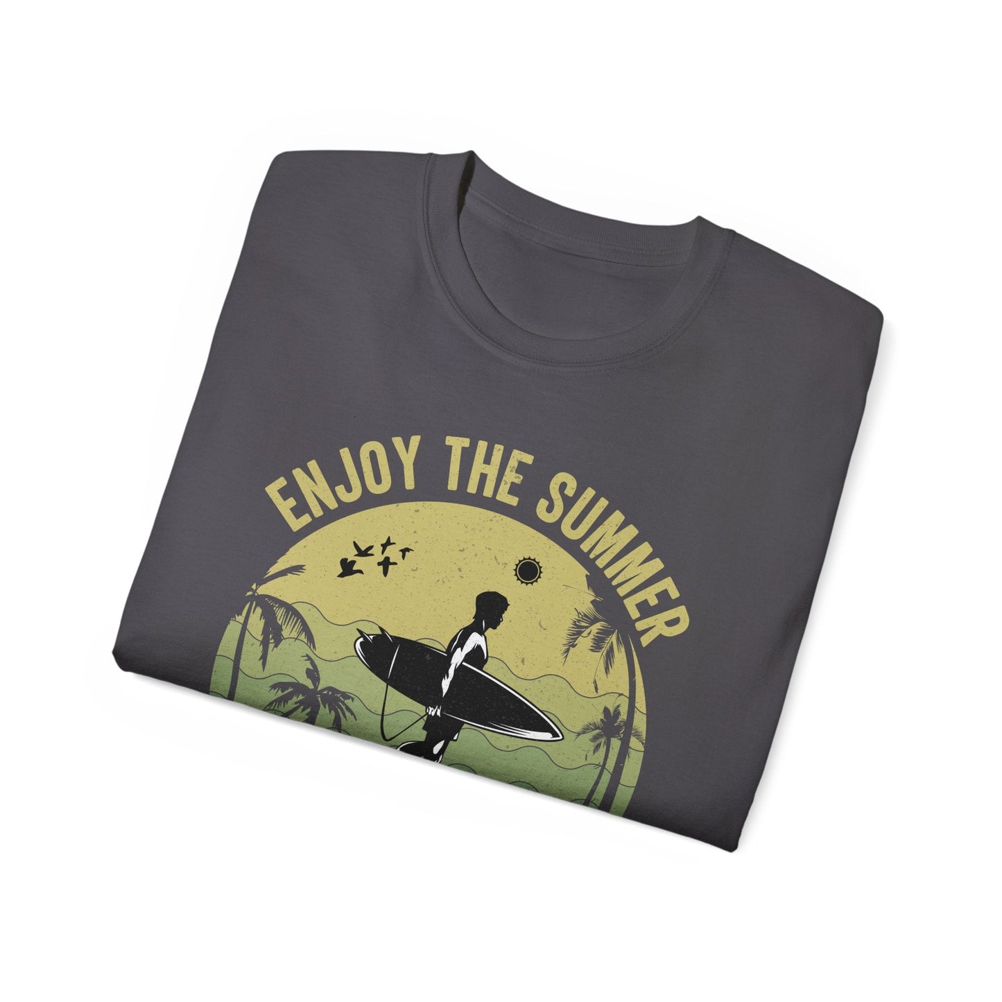 Summer Surf Art Design T Shirt TeeGallery Gildan 2000 Unisex Cotton Tee Apparel Collection