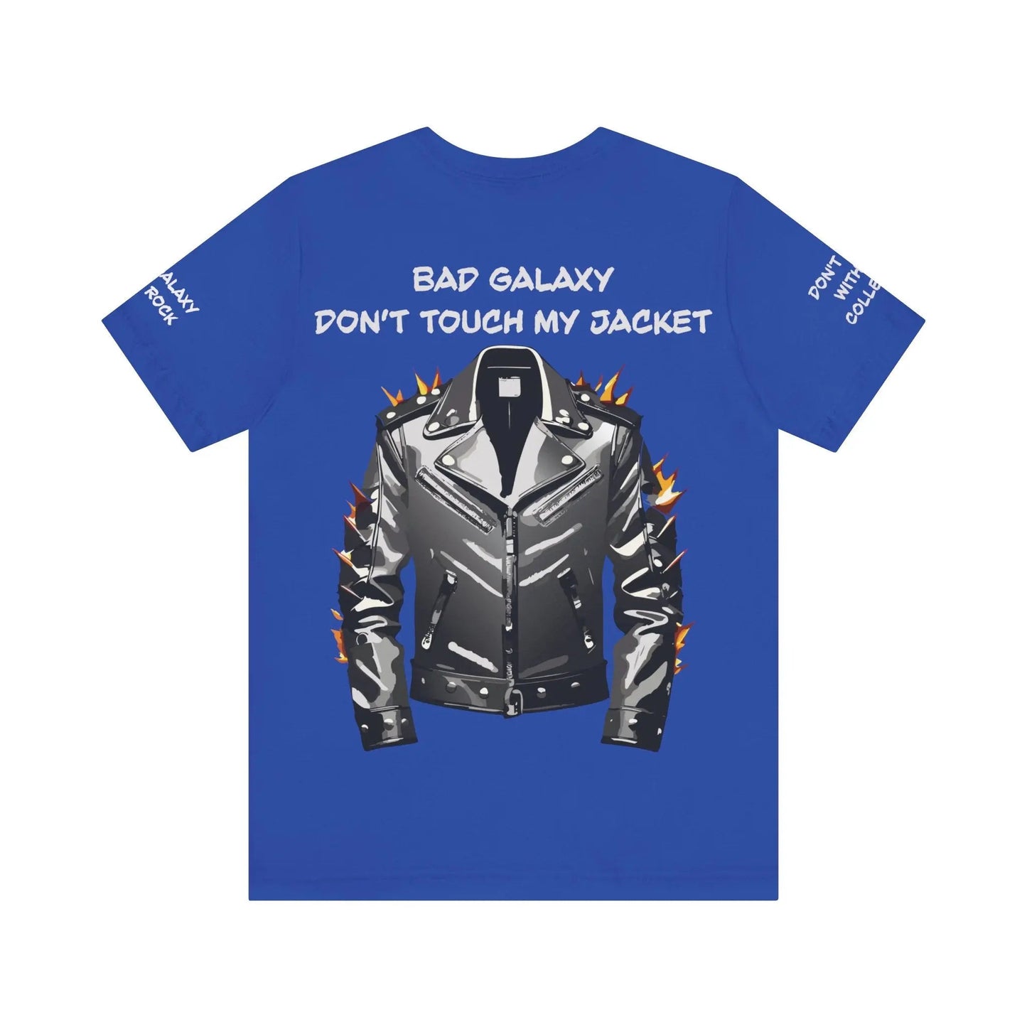 Punk Rock Tee Shirt From Bad Galaxy 100 Percent Cotton Eco Friendly Inks Made To Order USA Designed