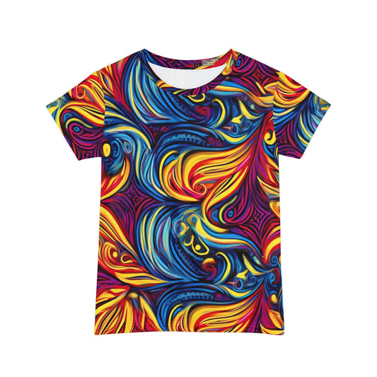 Abstract Print Shirt, Shirt with Abstract Print