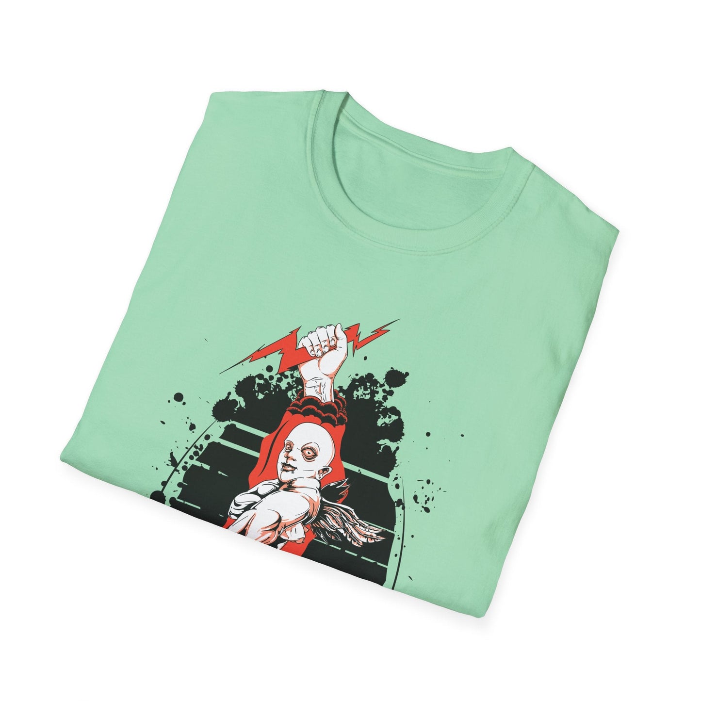 Gildan Softstyle Art Design Graphic Tee Shirt Unisex 100 Percent Ring Spun Cotton